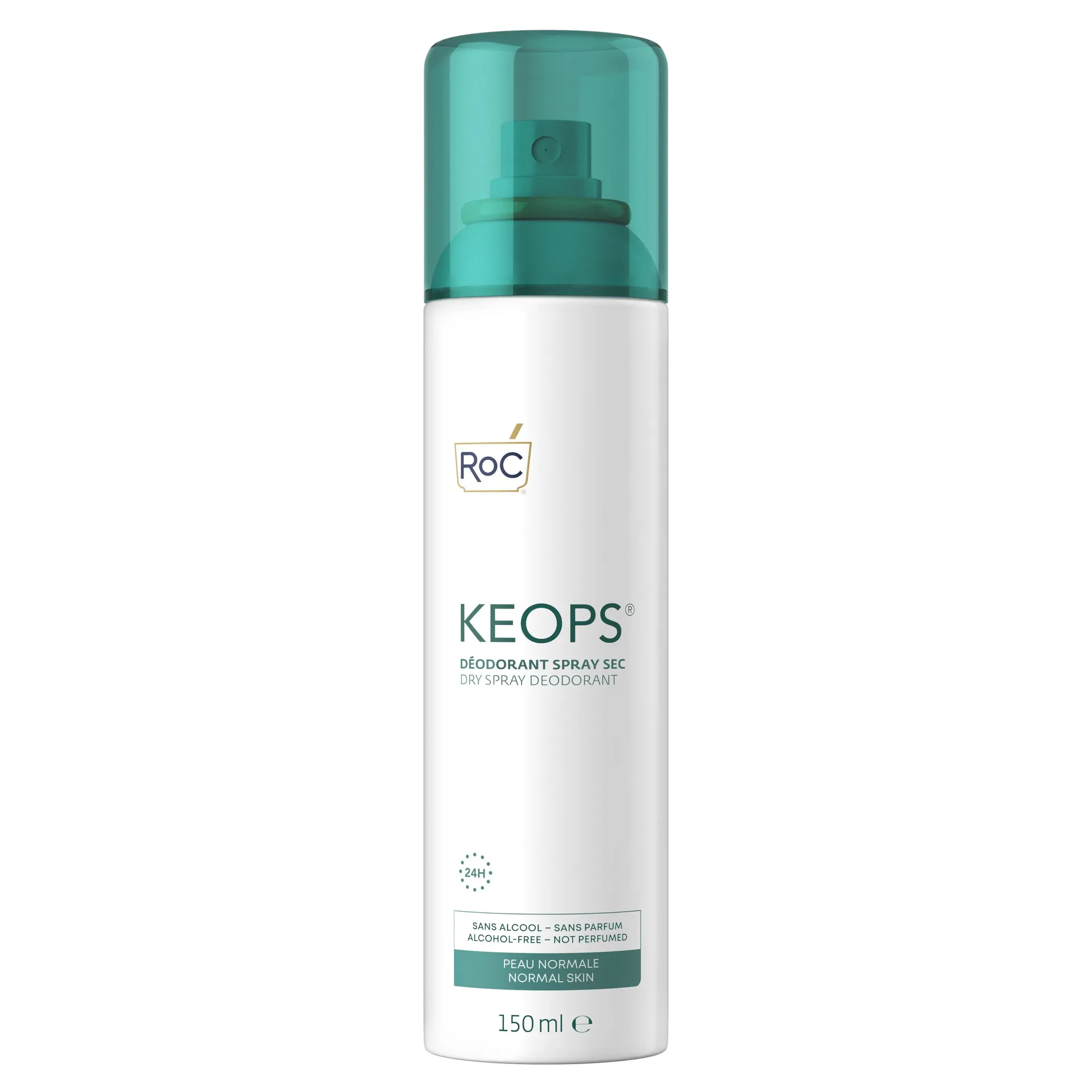 Deodorant spray uscat 150 ml Keops, 150 ml, ROC