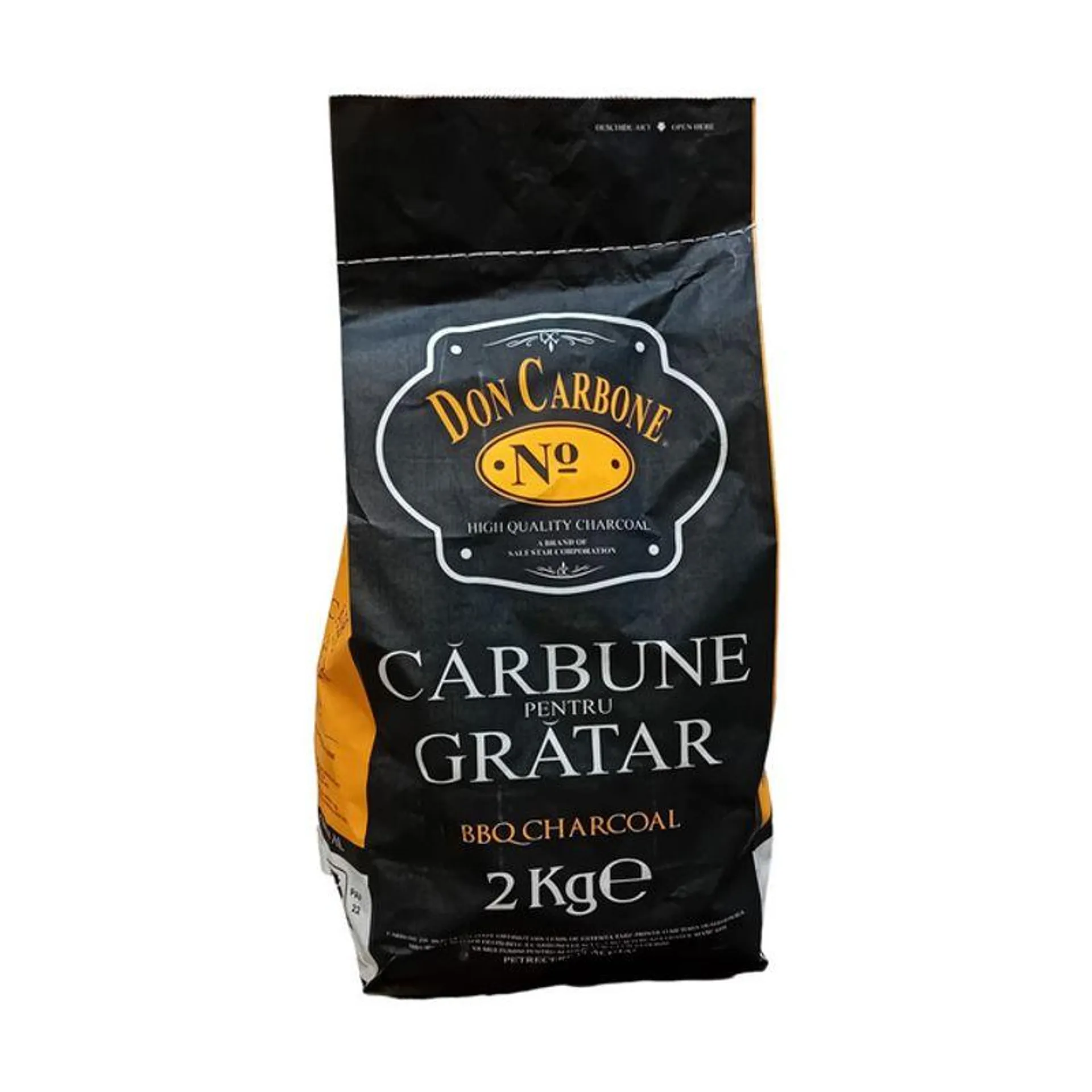 Carbune pentru gratar tip mangal Don Carbone, 2 kg