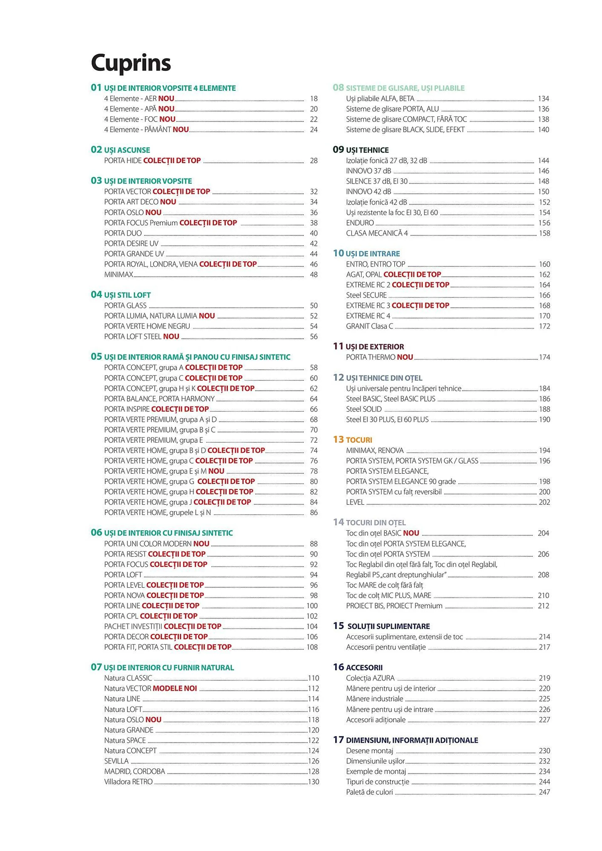 Catalog Сatalog Usi 365  de la 31 iulie până la 31 decembrie 2024 - Revista Pagina 3