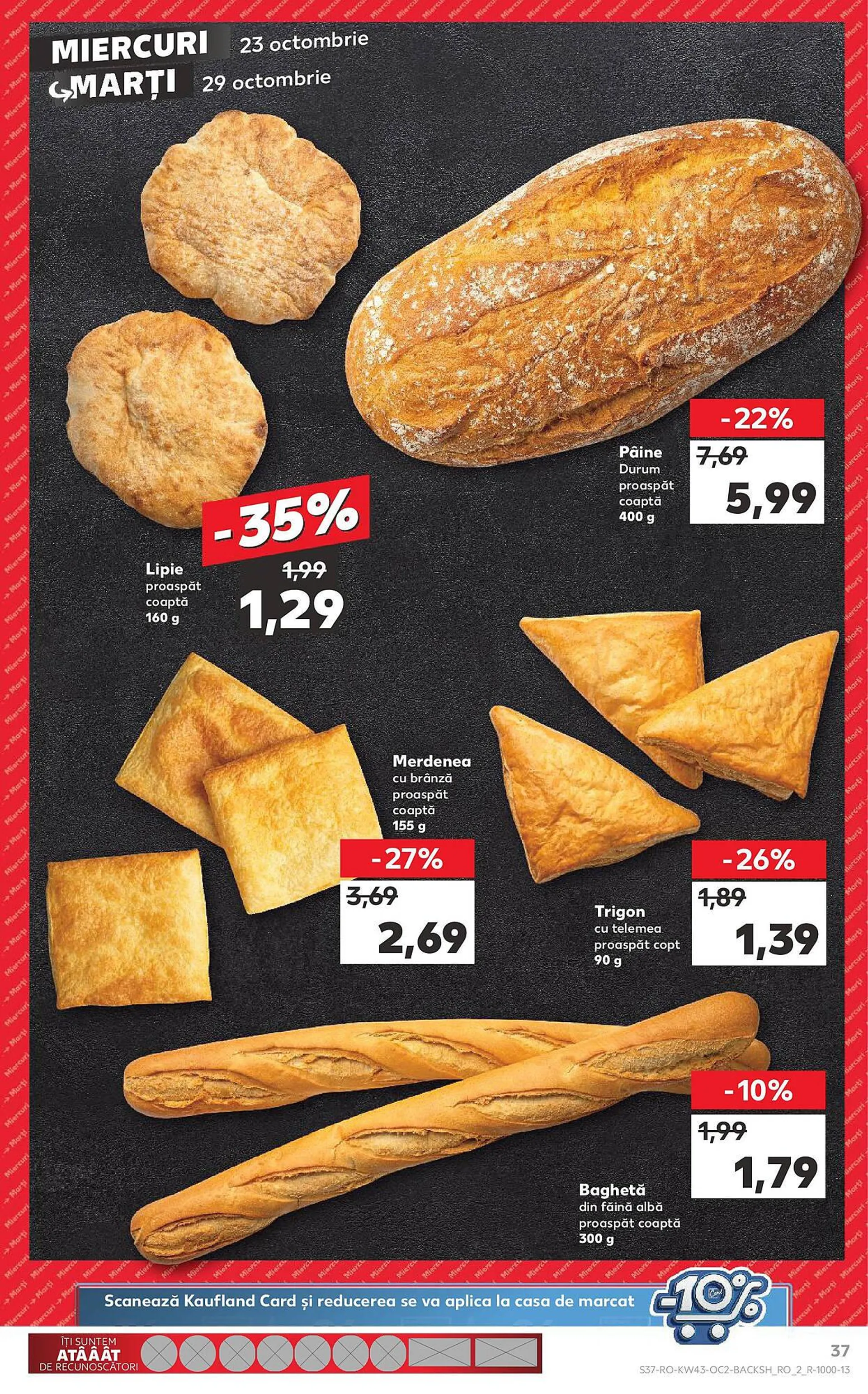 Catalog Catalog Kaufland de la 23 octombrie până la 29 octombrie 2024 - Revista Pagina 37