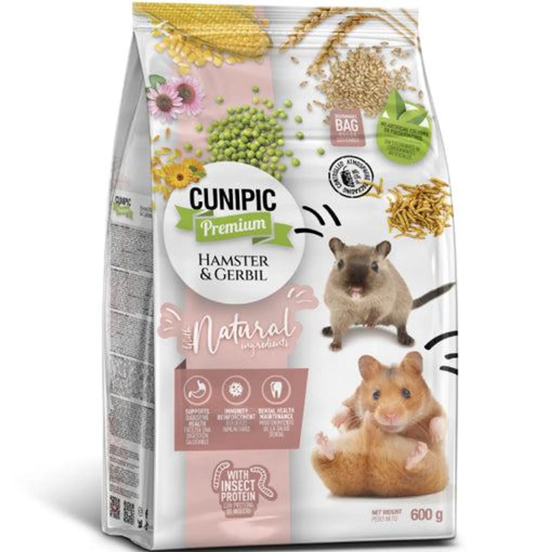 Hrana pentru hamsteri Cunipic Hamster Premium 600g