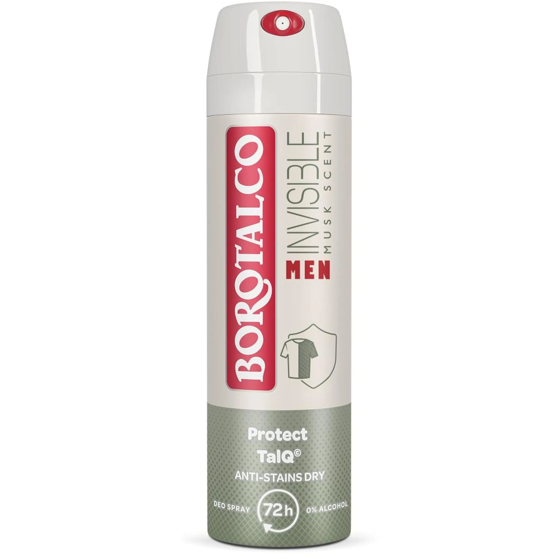 Deodorant Spray Borotalco Men Invisible, 150 ml