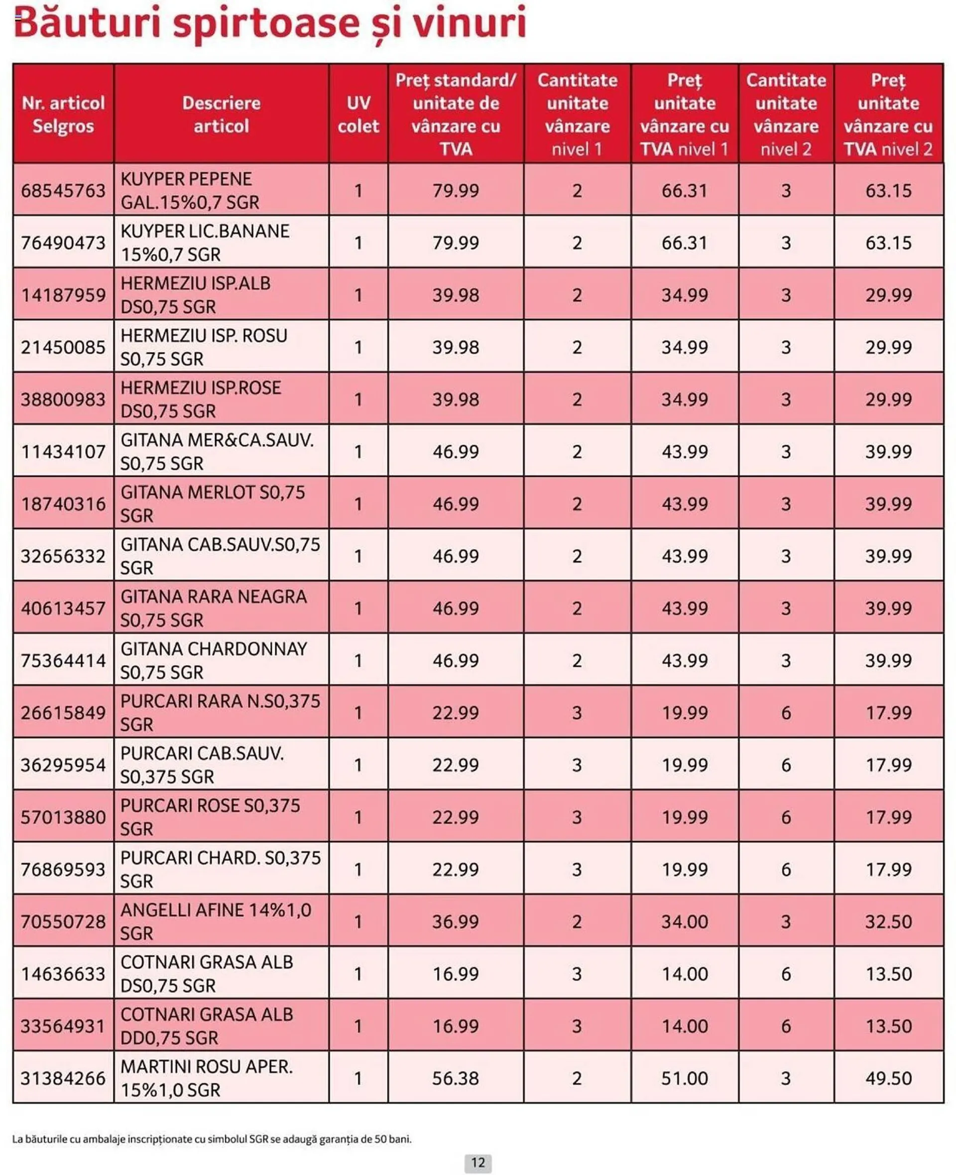 Catalog Selgros catalog de la 1 iulie până la 31 iulie 2024 - Revista Pagina 12