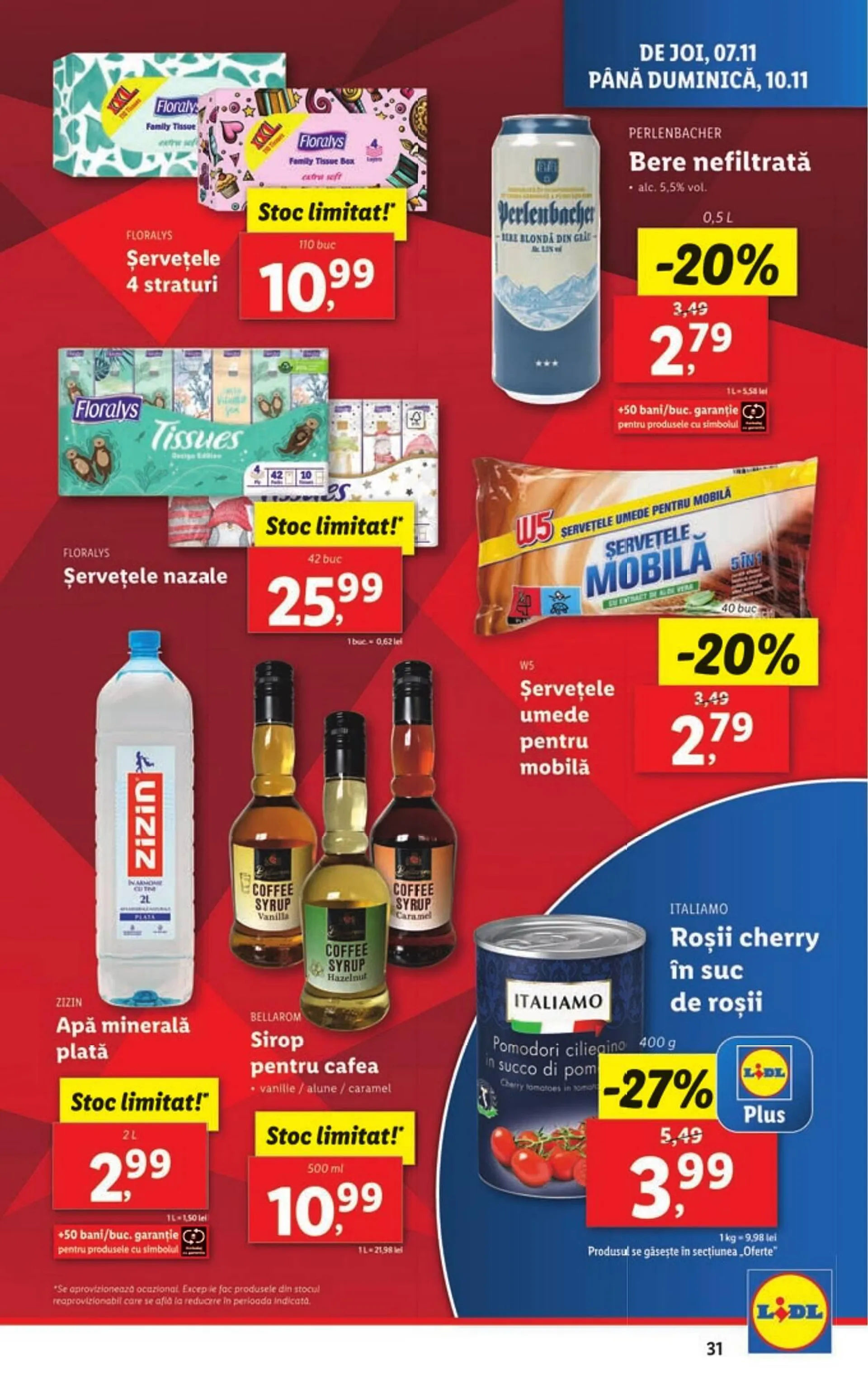 Catalog Catalog Lidl de la 4 noiembrie până la 10 noiembrie 2024 - Revista Pagina 31