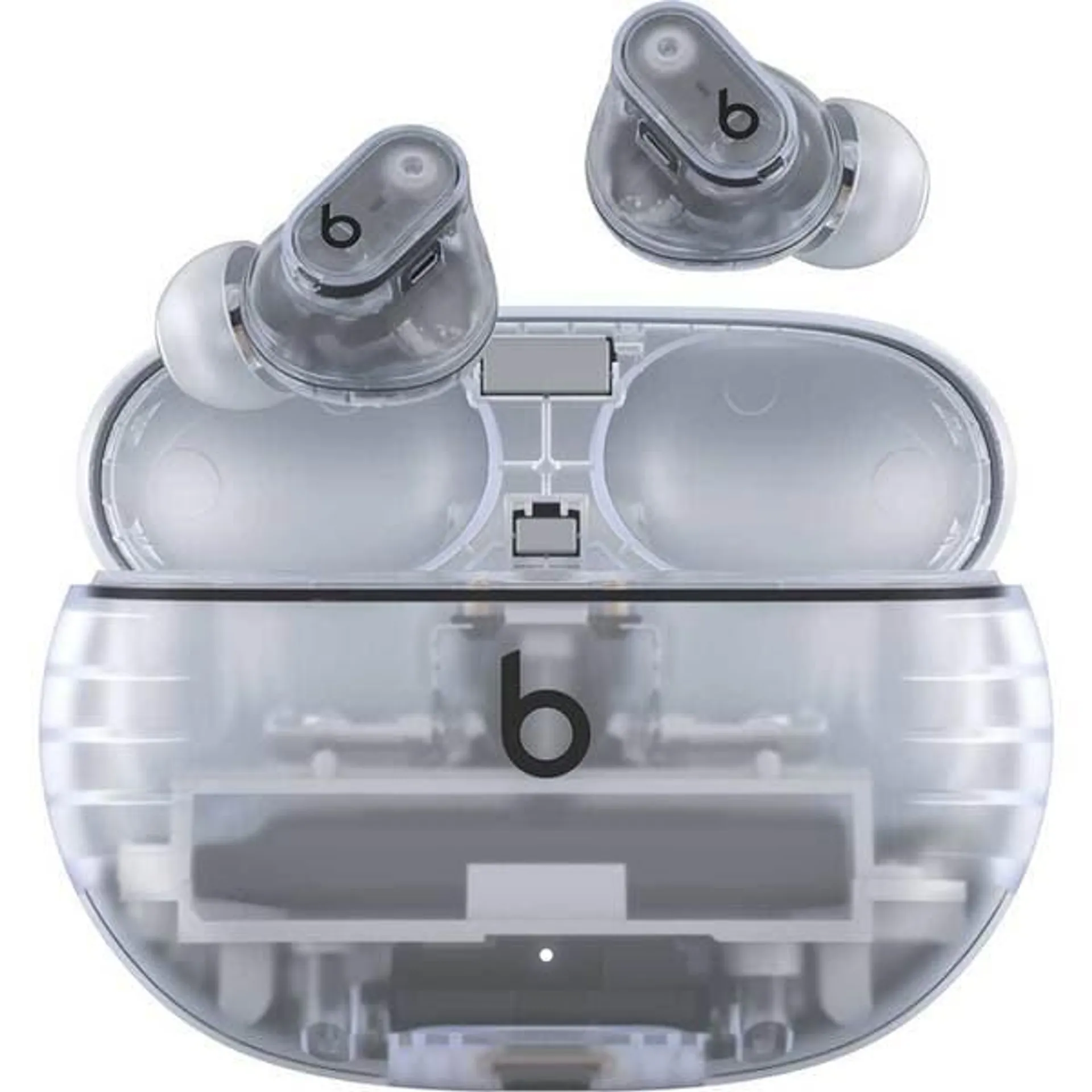 Casti BEATS Studio Buds +, True Wireless, Bluetooth, In-Ear, Microfon, Noise Cancelling, Transparent