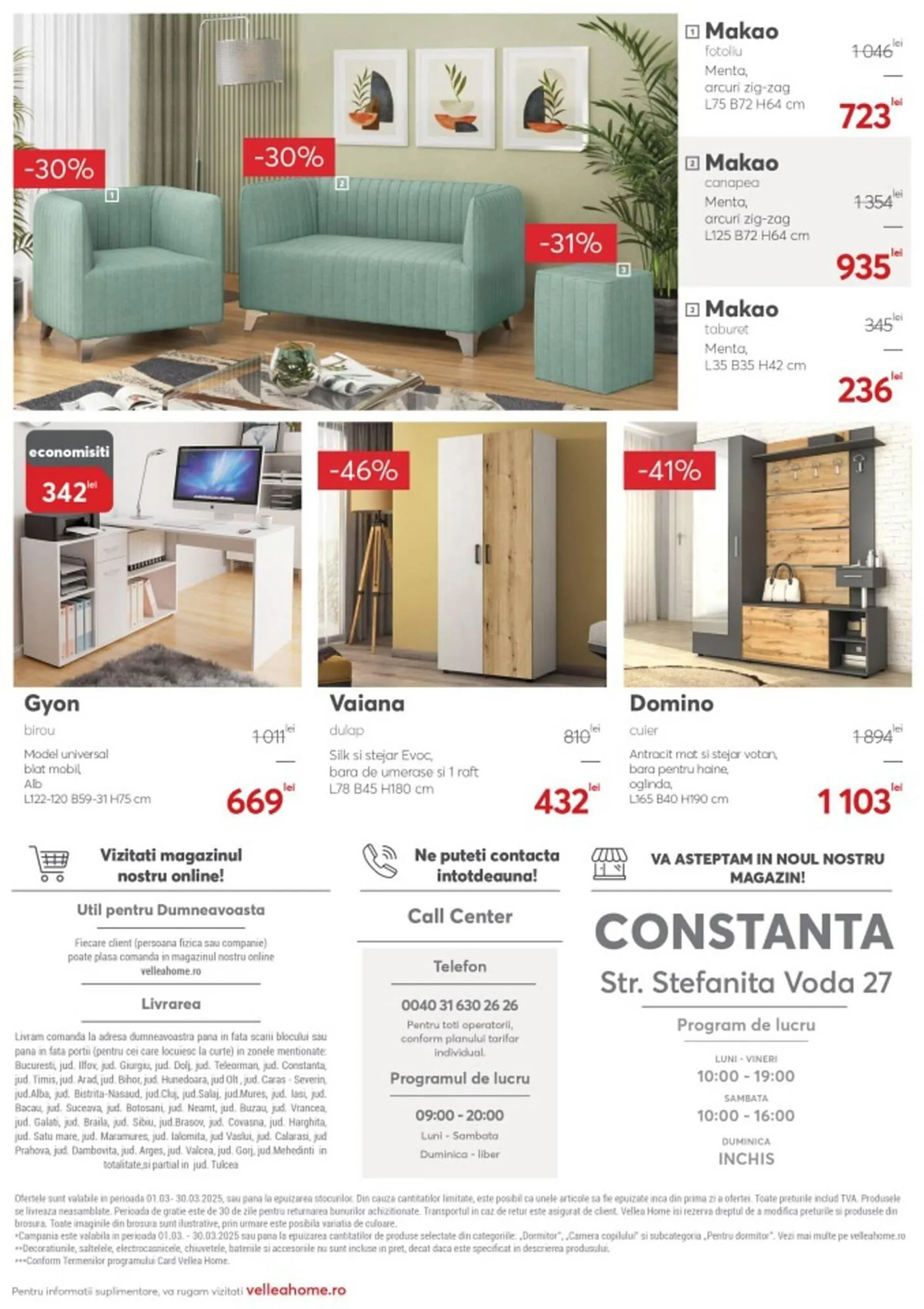 Catalog Catalog Mobila Videnov de la 1 martie până la 31 martie 2025 - Revista Pagina 12
