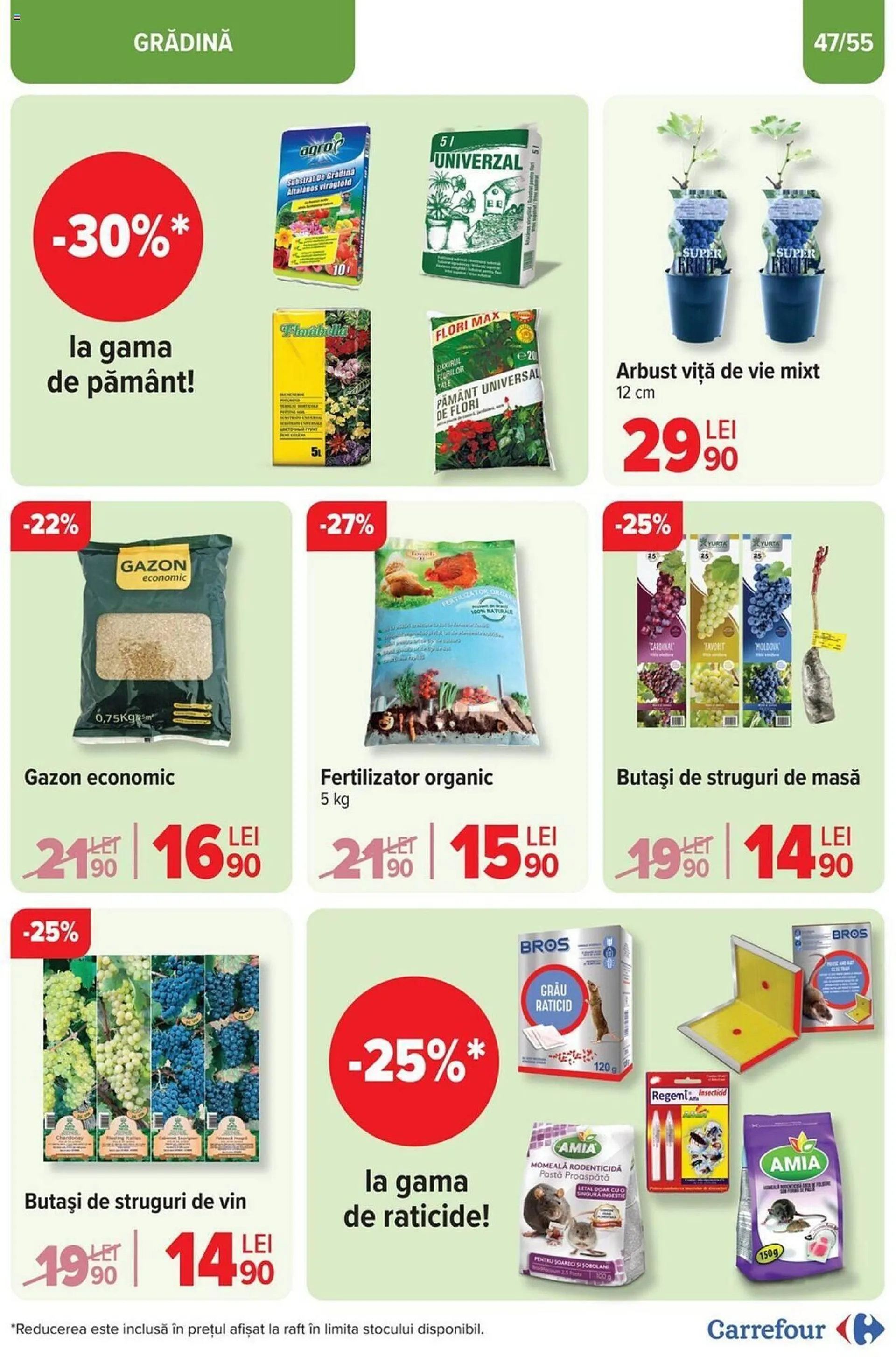 Catalog Catalog Carrefour de la 25 septembrie până la 29 octombrie 2024 - Revista Pagina 47