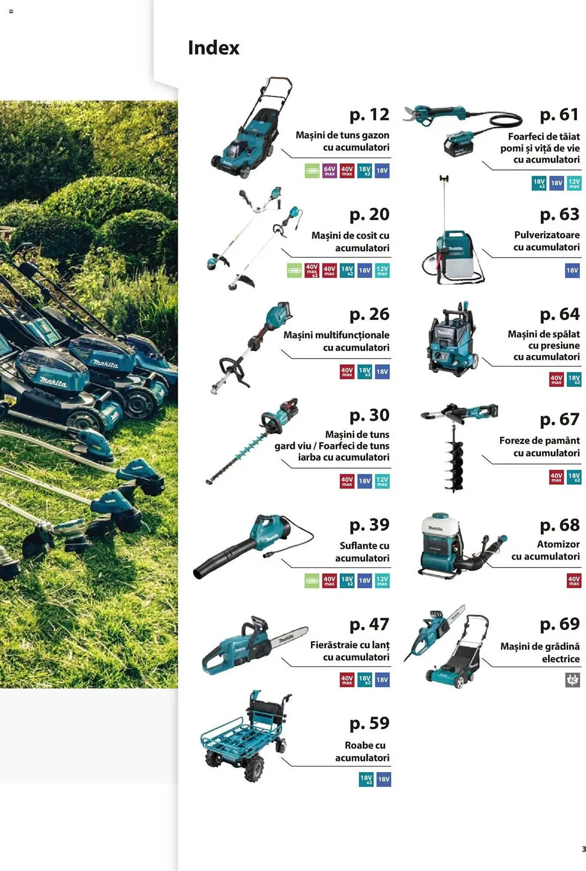 Catalog Catalog Makita de la 8 ianuarie până la 31 decembrie 2025 - Revista Pagina 3