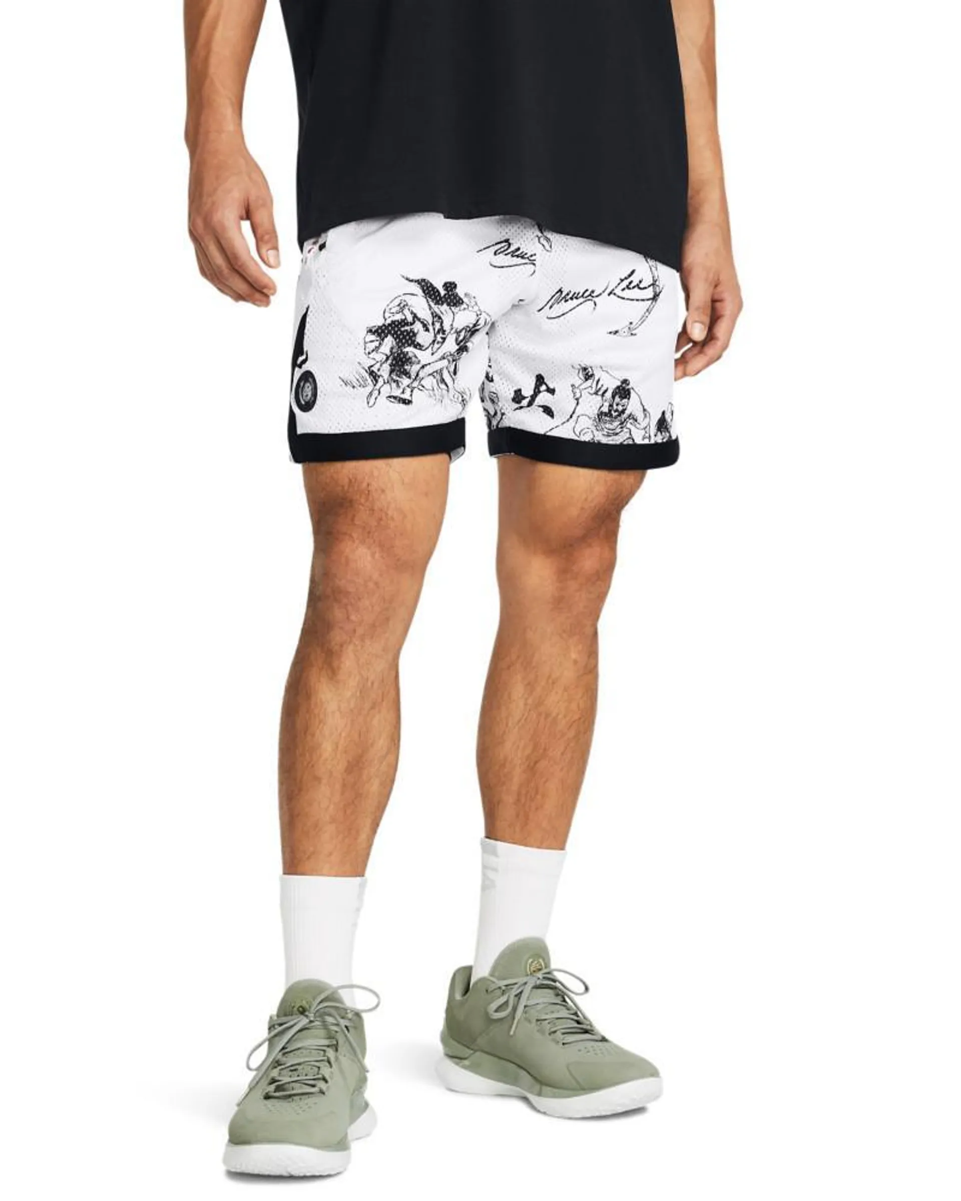 Pantaloni scurti Barbati CURRY X BRUCE LEE SHORT 1 Under Armour