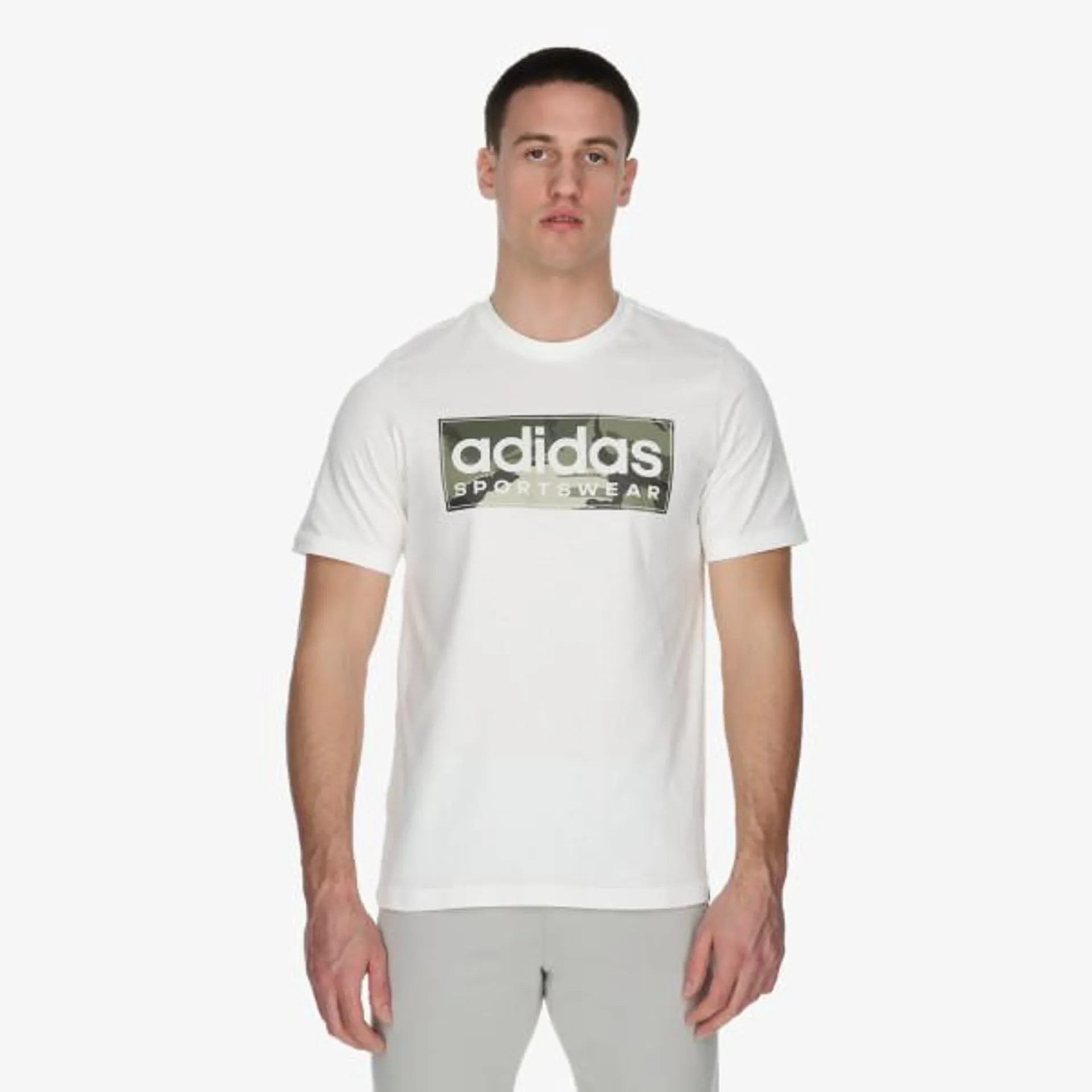 adidas Tricou CAMO LINEAR GRAPHIC