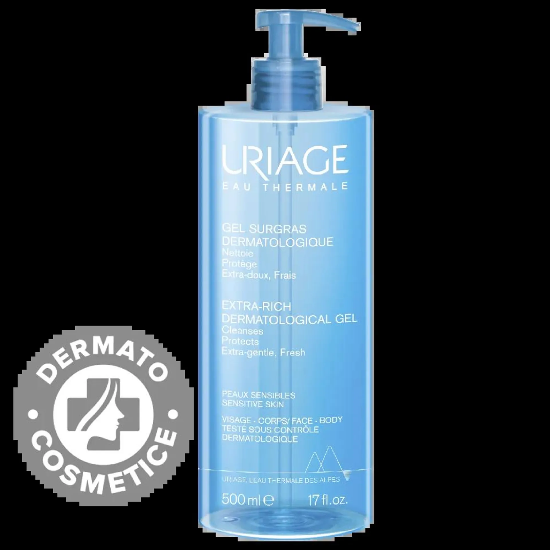 Gel de curatare Surgras, 500ml, Uriage