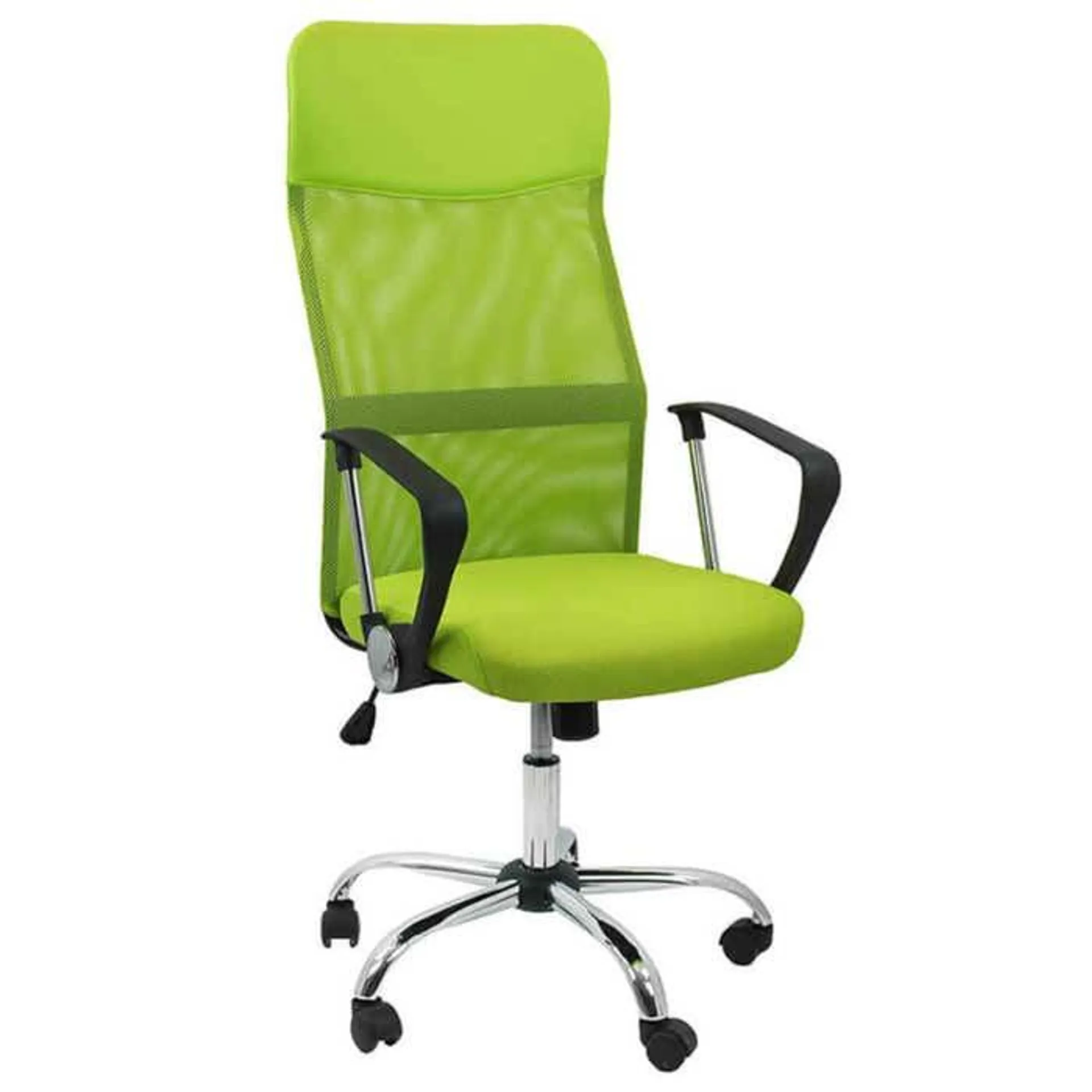 Scaun birou ergonomic OFF 907, rotativ, mesh, verde, 1C