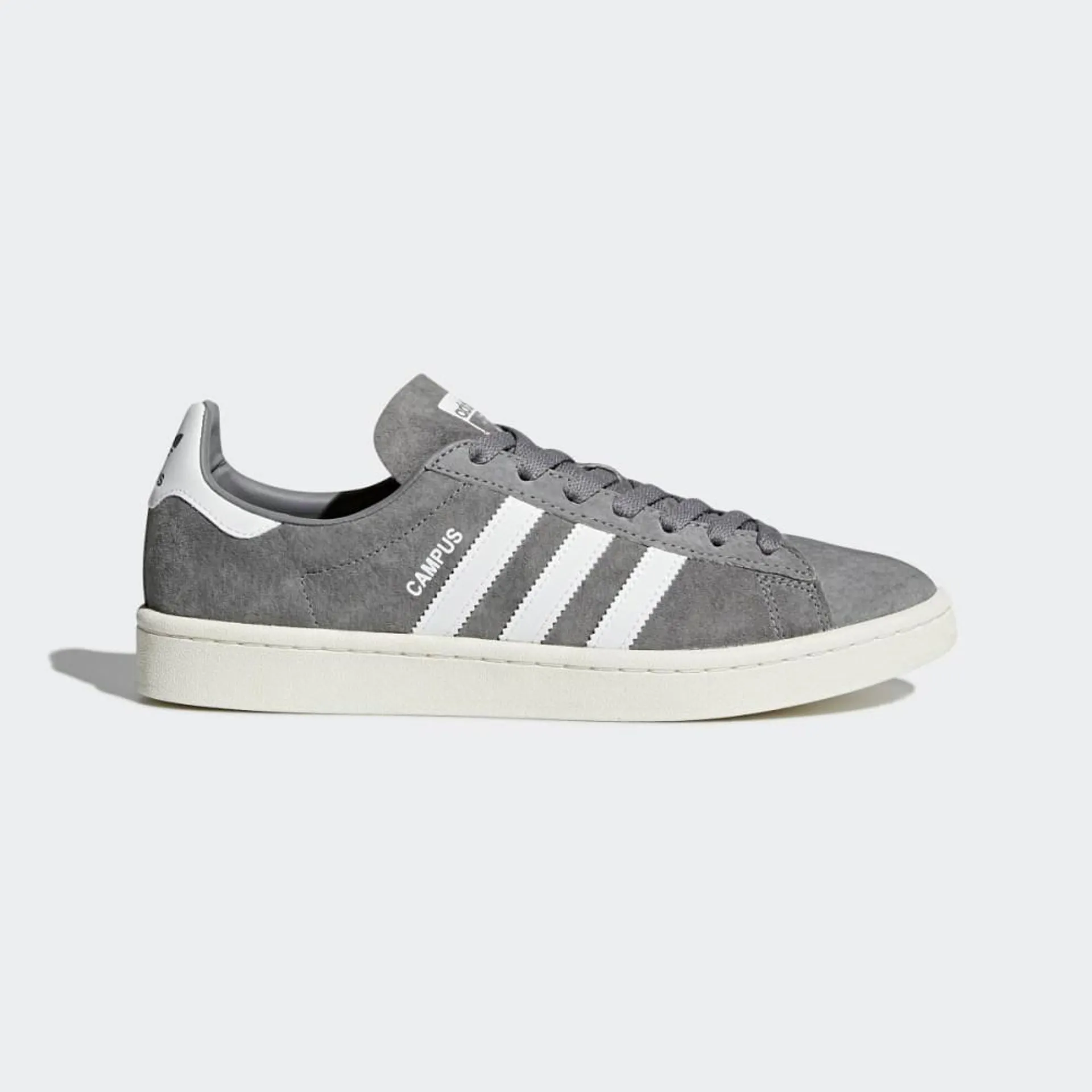 Adidasi Originals Barbati Adidas Campus Gri/Albi/Albi