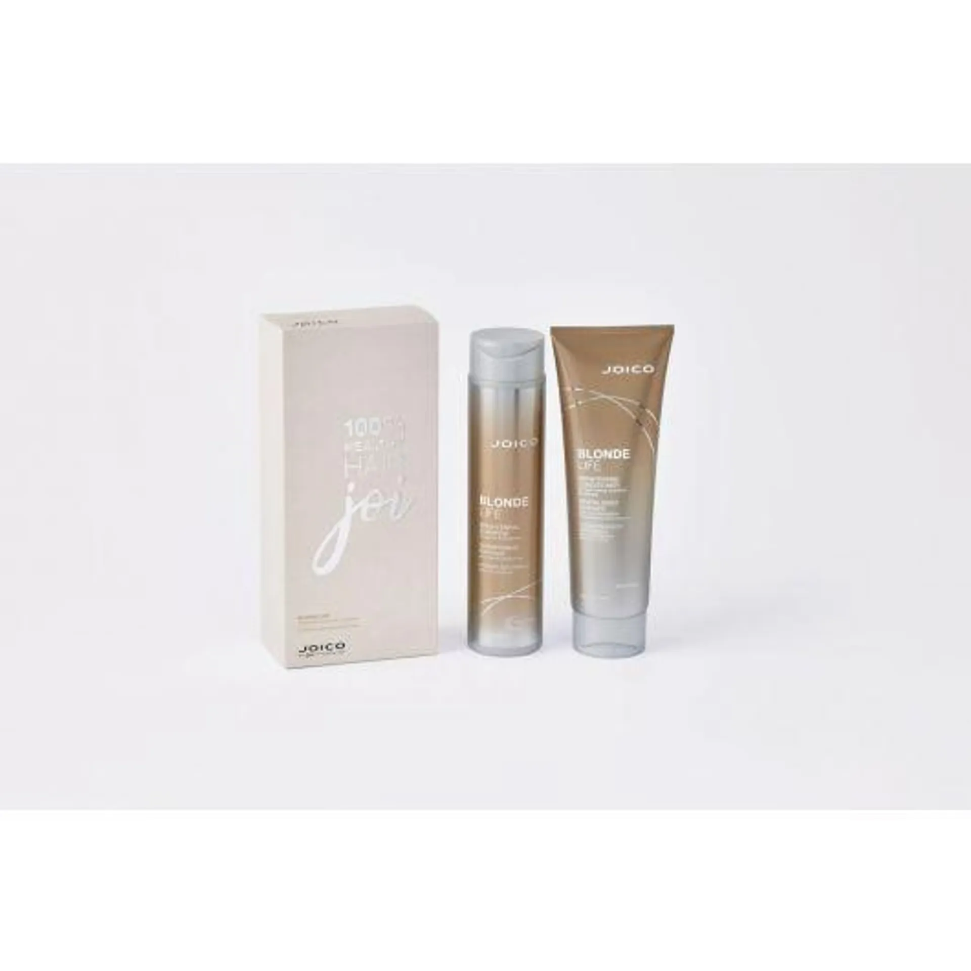 Set pentru par blond Joico Blonde Life Brightening Duo, 300mlx250ml