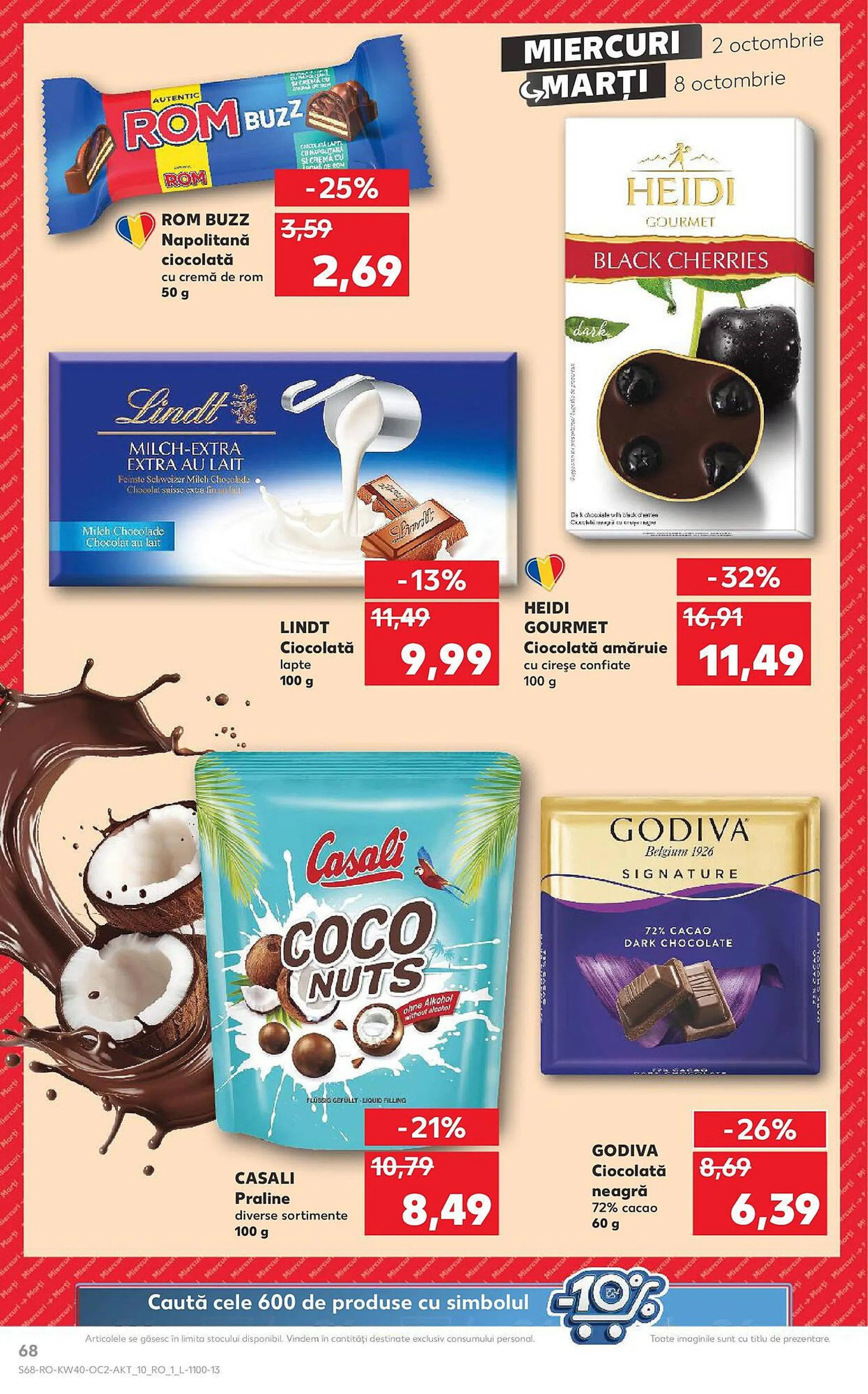 Catalog Catalog Kaufland de la 2 octombrie până la 8 octombrie 2024 - Revista Pagina 68