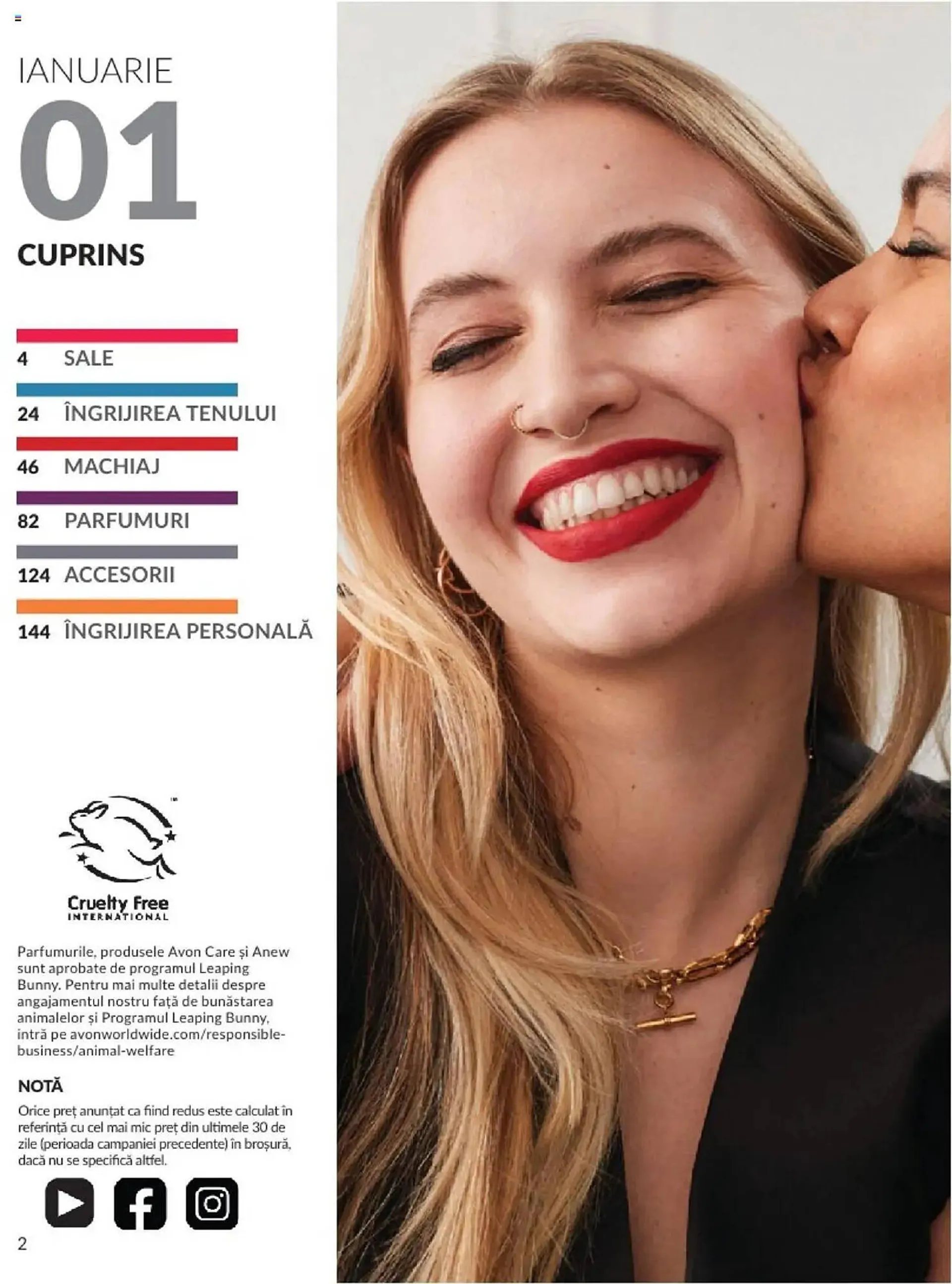 Catalog Catalog Avon de la 1 ianuarie până la 31 ianuarie 2025 - Revista Pagina 2