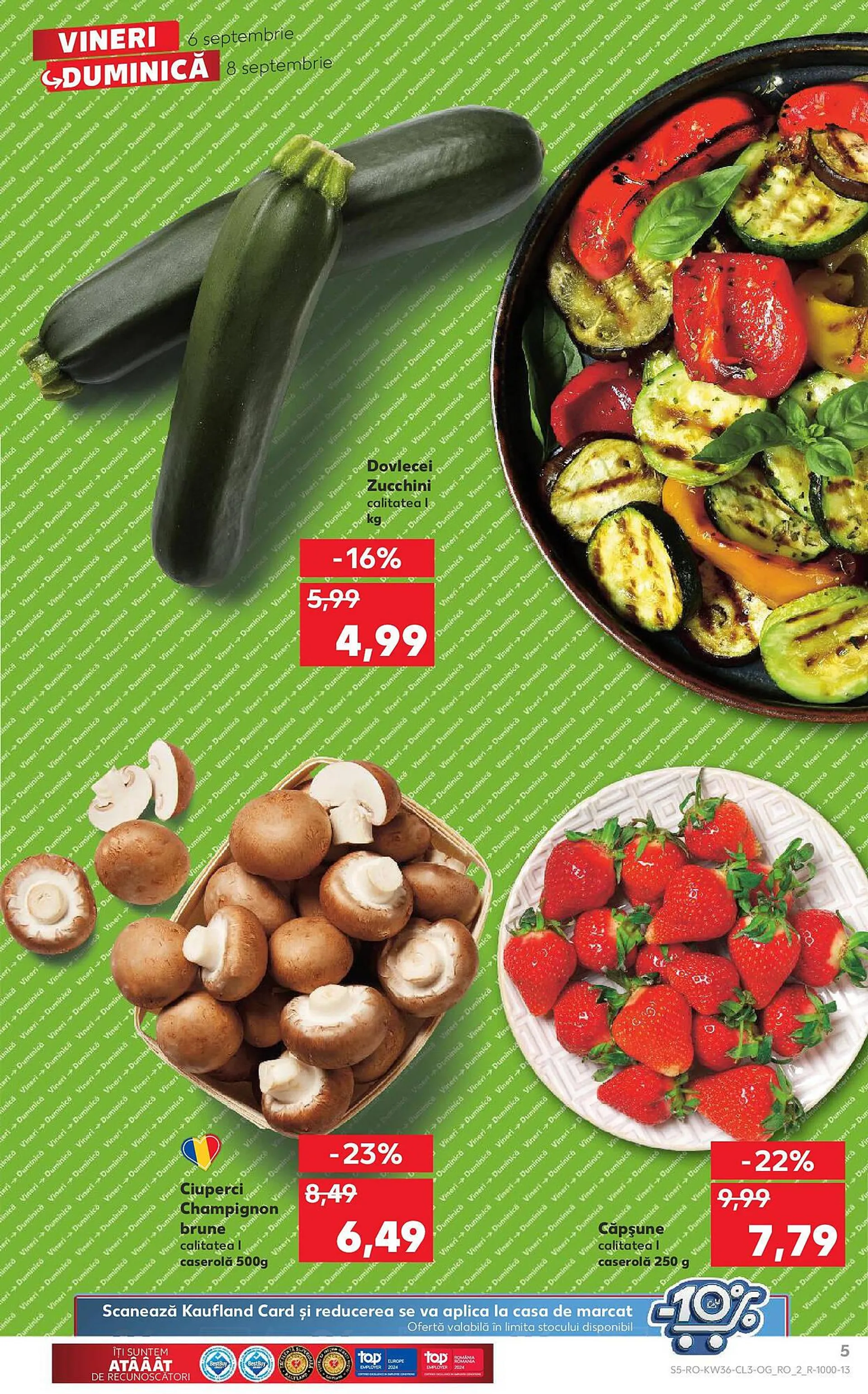 Catalog Catalog Kaufland de la 6 septembrie până la 8 septembrie 2024 - Revista Pagina 5