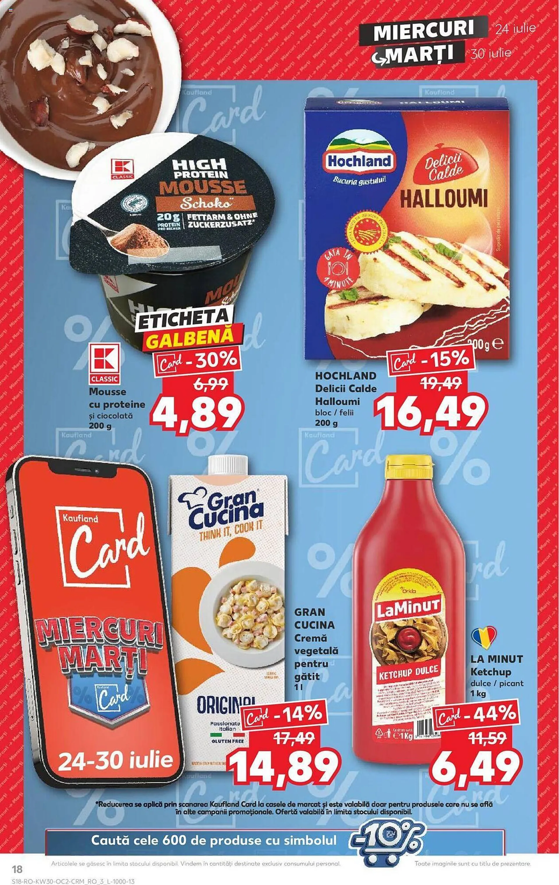 Catalog Kaufland catalog de la 24 iulie până la 30 iulie 2024 - Revista Pagina 18