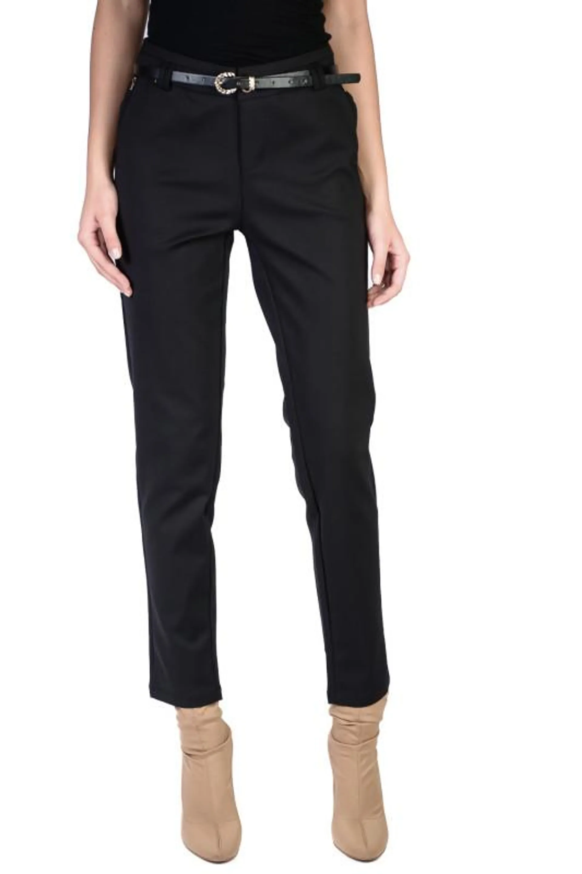 Pantaloni dama office negri 9125-B NG