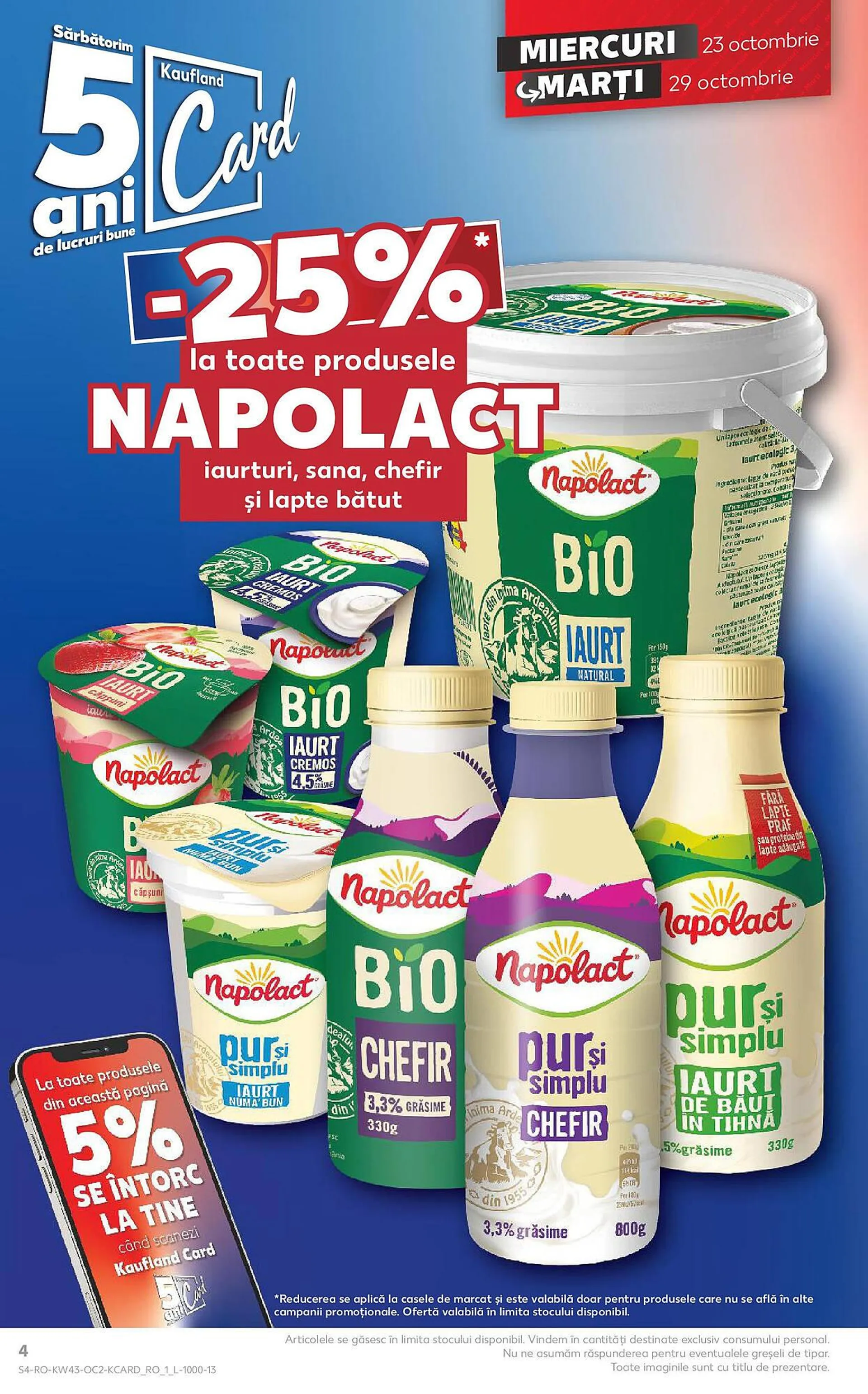 Catalog Catalog Kaufland de la 23 octombrie până la 29 octombrie 2024 - Revista Pagina 4