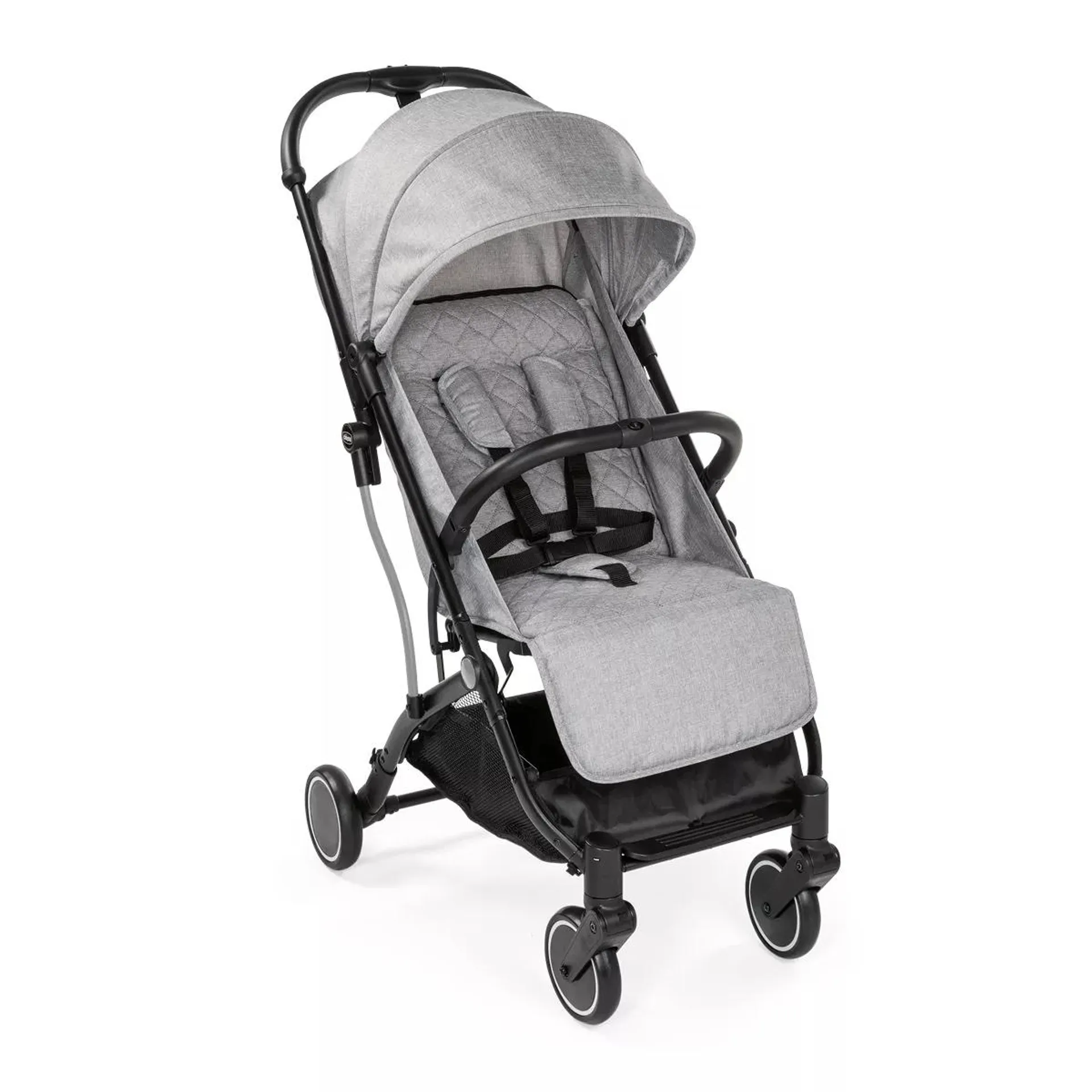 Carucior copii sport Chicco Trolley Me, Light Grey (Gri), 0luni+