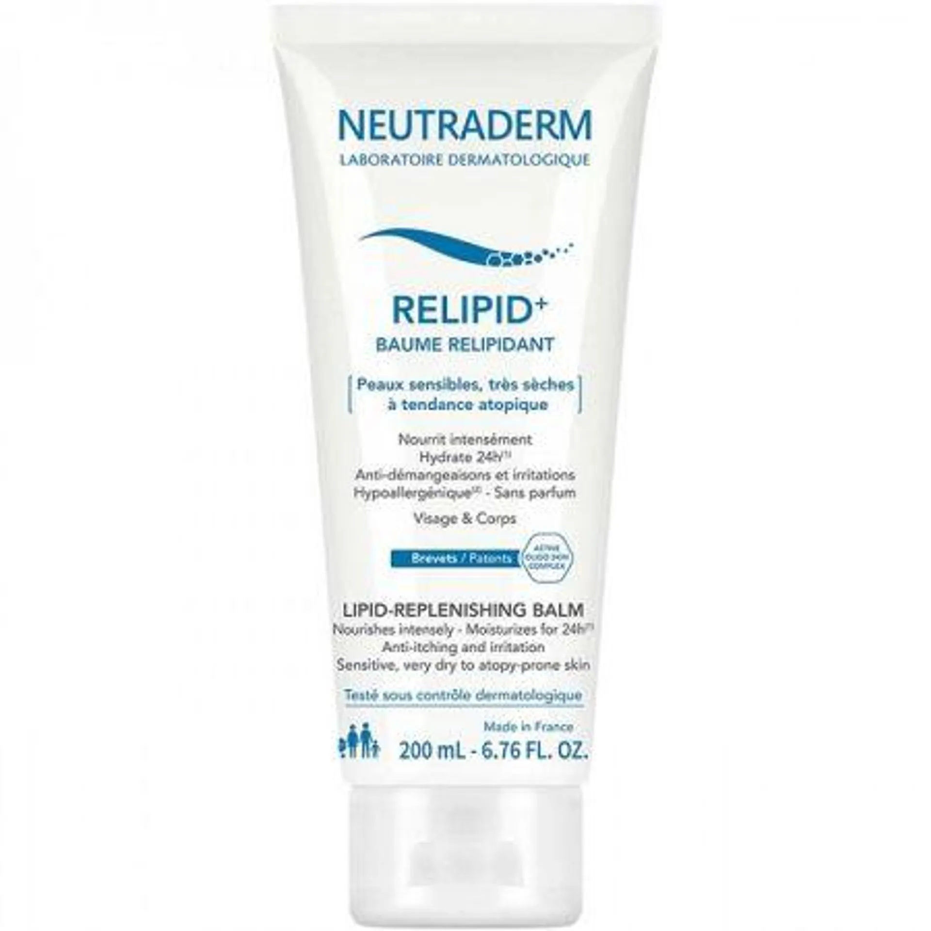 Relipid plus, balsam Relipidant, 200 ml, Nuetraderm