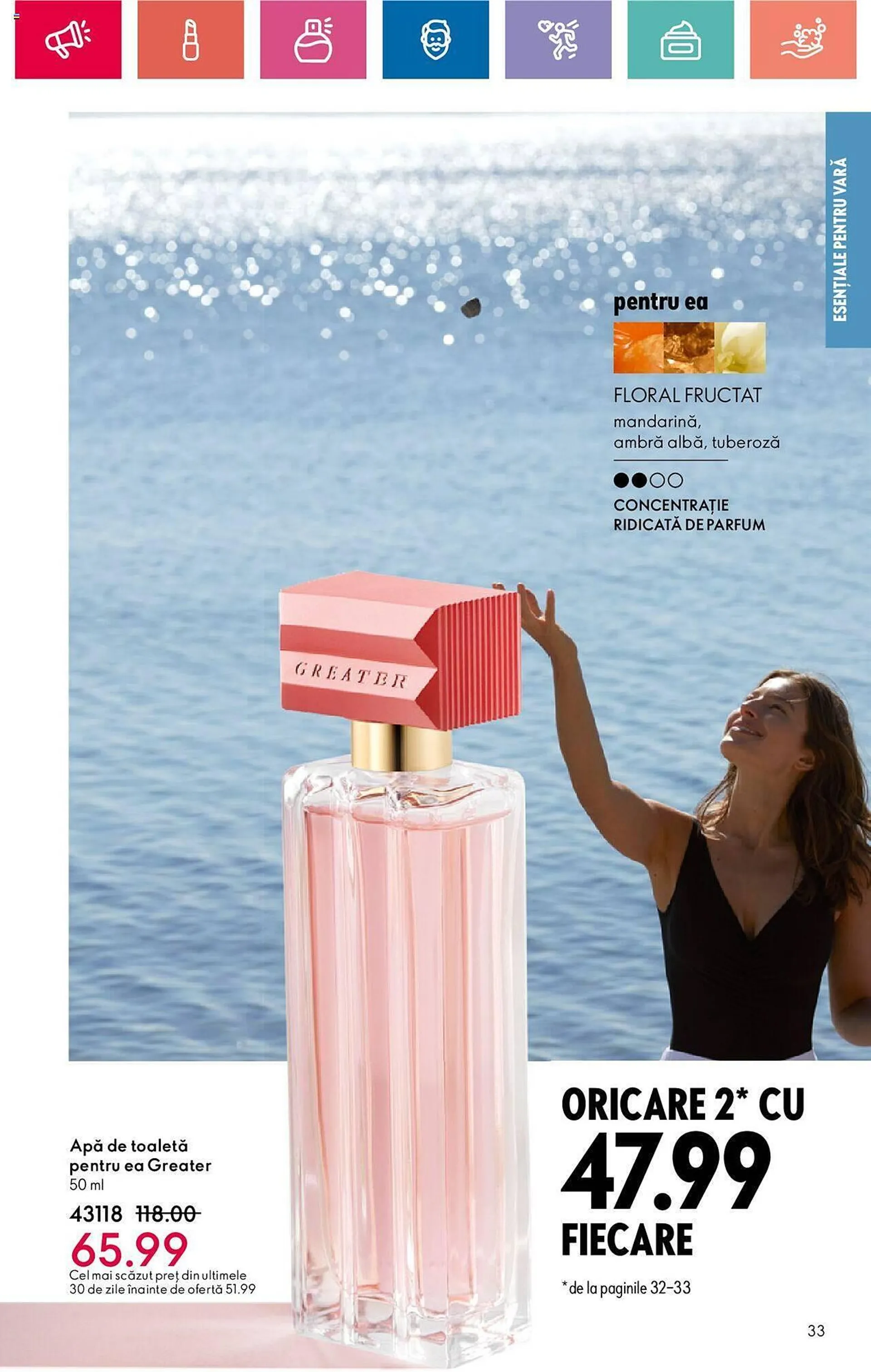 Catalog Oriflame catalog de la 9 iulie până la 29 iulie 2024 - Revista Pagina 32