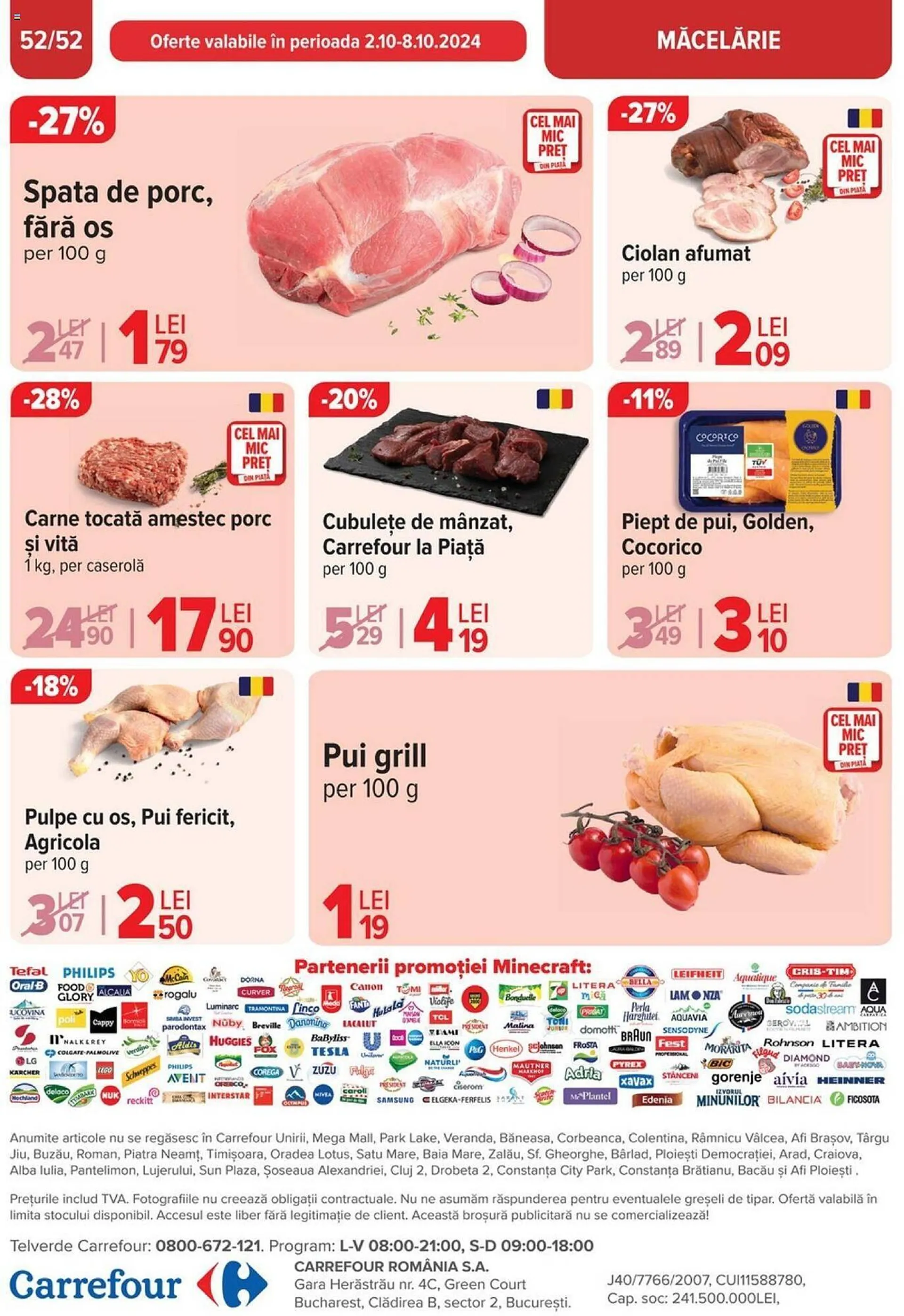 Catalog Catalog Carrefour de la 2 octombrie până la 15 octombrie 2024 - Revista Pagina 104