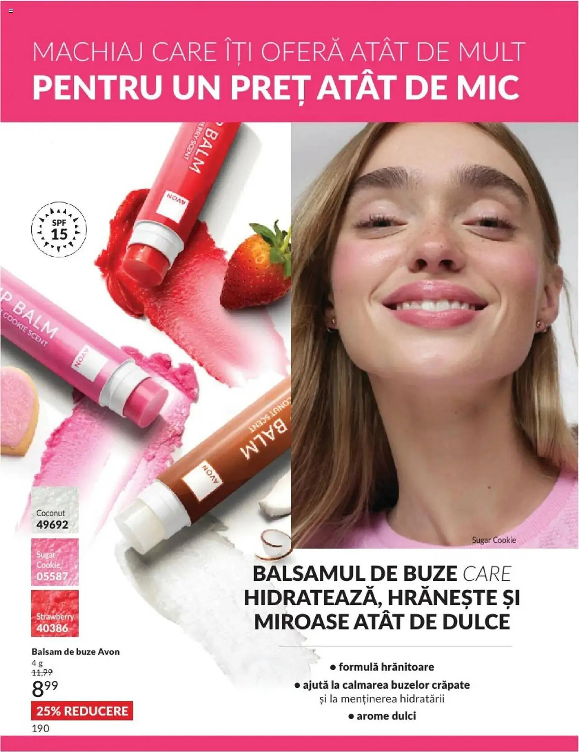 Catalog Catalog Avon de la 1 ianuarie până la 31 ianuarie 2025 - Revista Pagina 190