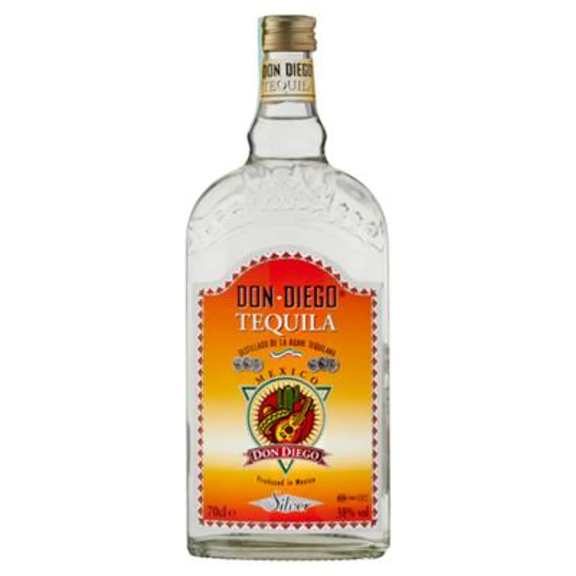 DON DIEGO Tequila Silver 38% SGR 0,7 L