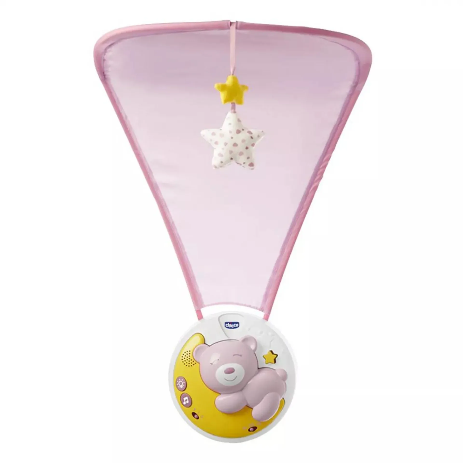 Carusel muzical Chicco Next 2 Moon, Pink (Roz), 0luni+