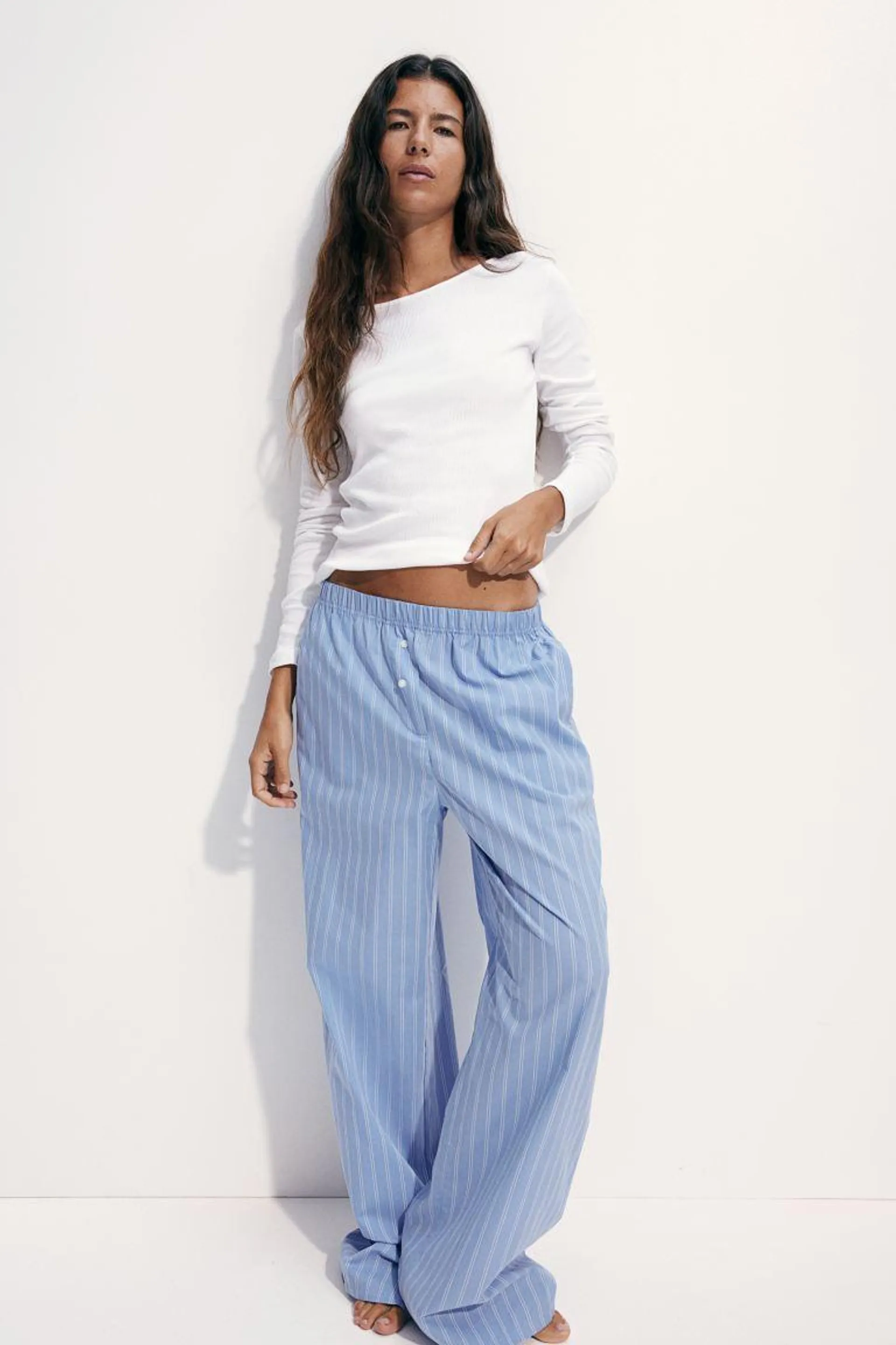 Cotton pyjama bottoms