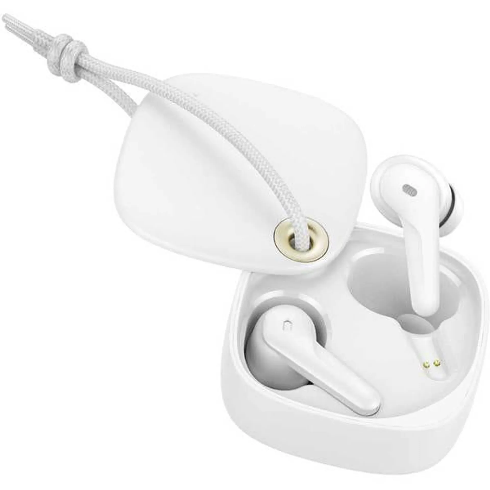 Casti PROMATE FreePods-3, True wireless, Bluetooth, In-ear, Microfon, alb