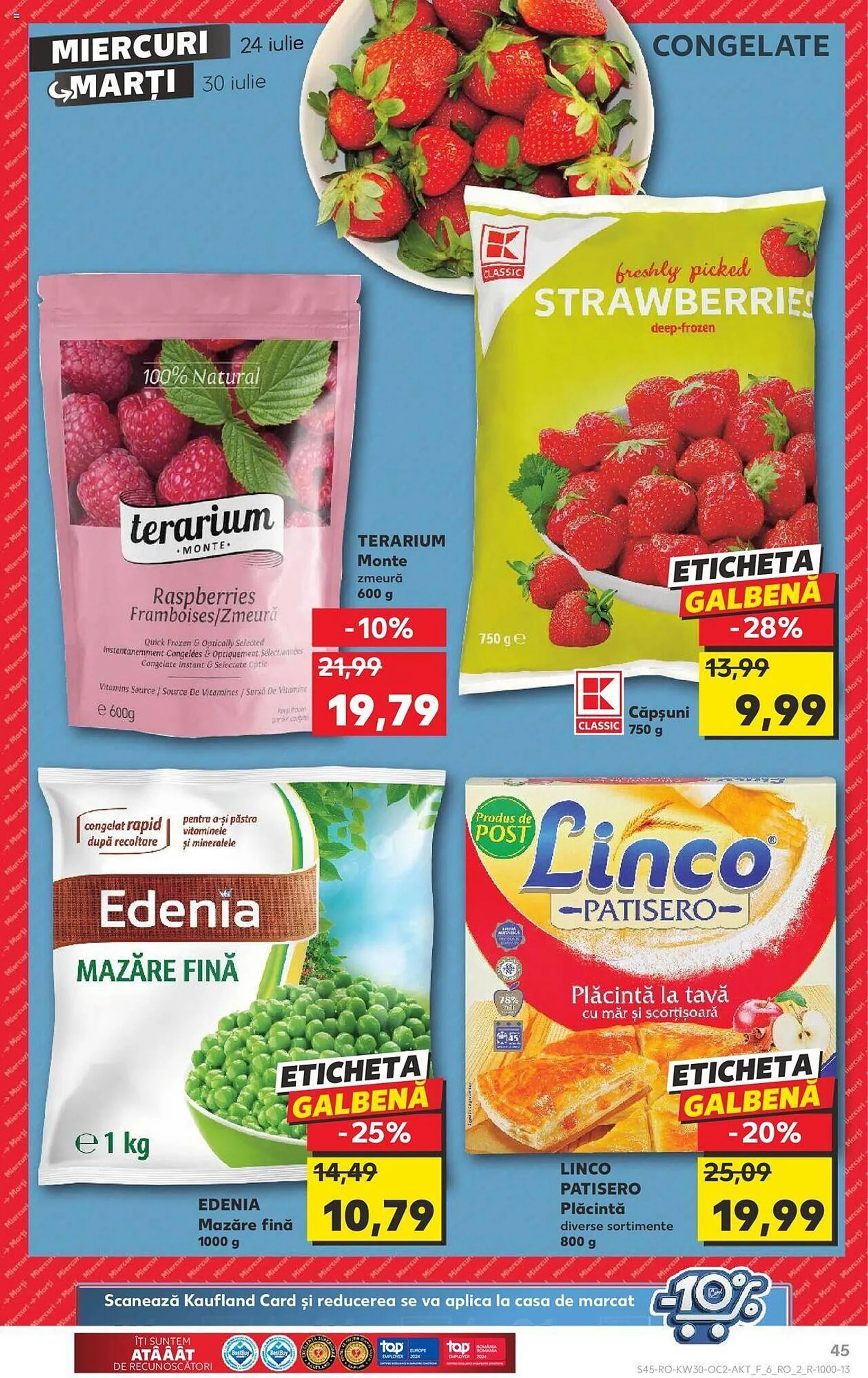 Catalog Kaufland catalog de la 24 iulie până la 30 iulie 2024 - Revista Pagina 45