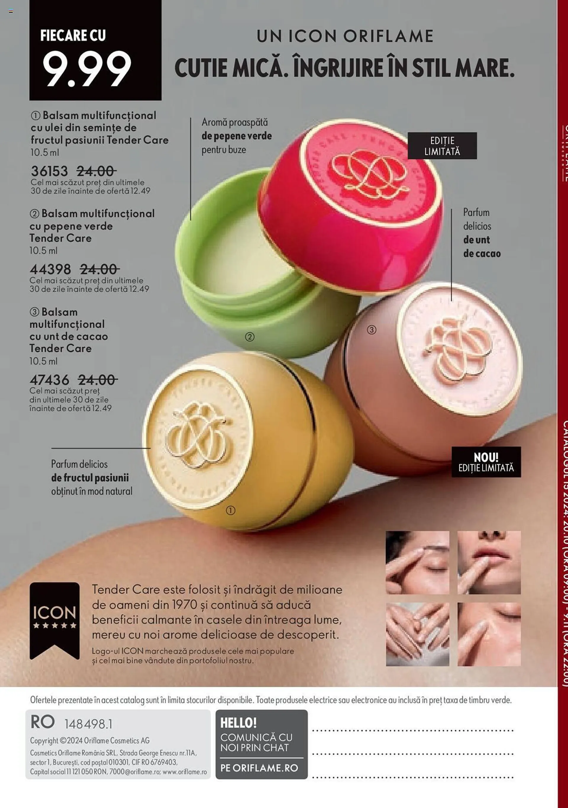 Catalog Catalog Oriflame de la 20 octombrie până la 9 noiembrie 2024 - Revista Pagina 180