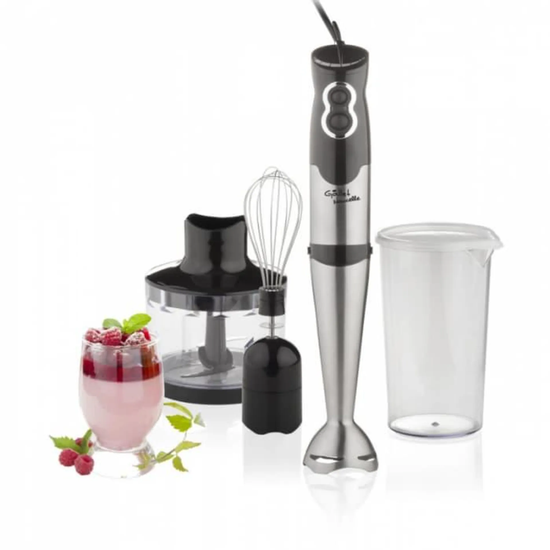 Blender vertical 3 in 1 GALLET MIX435 Naucelle, 500 W, 2 viteze, otel inoxidabil