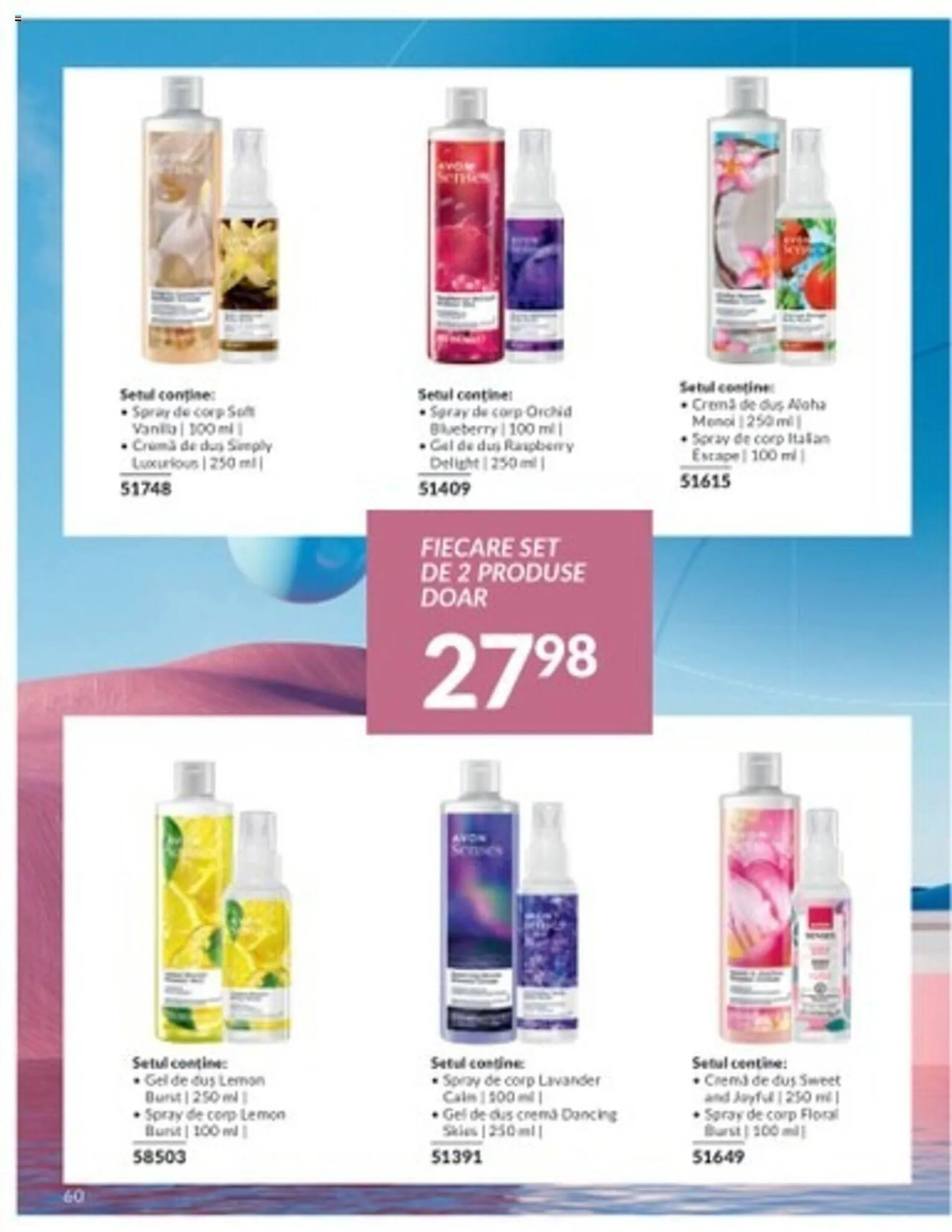 Catalog Avon catalog de la 1 iulie până la 31 iulie 2024 - Revista Pagina 60