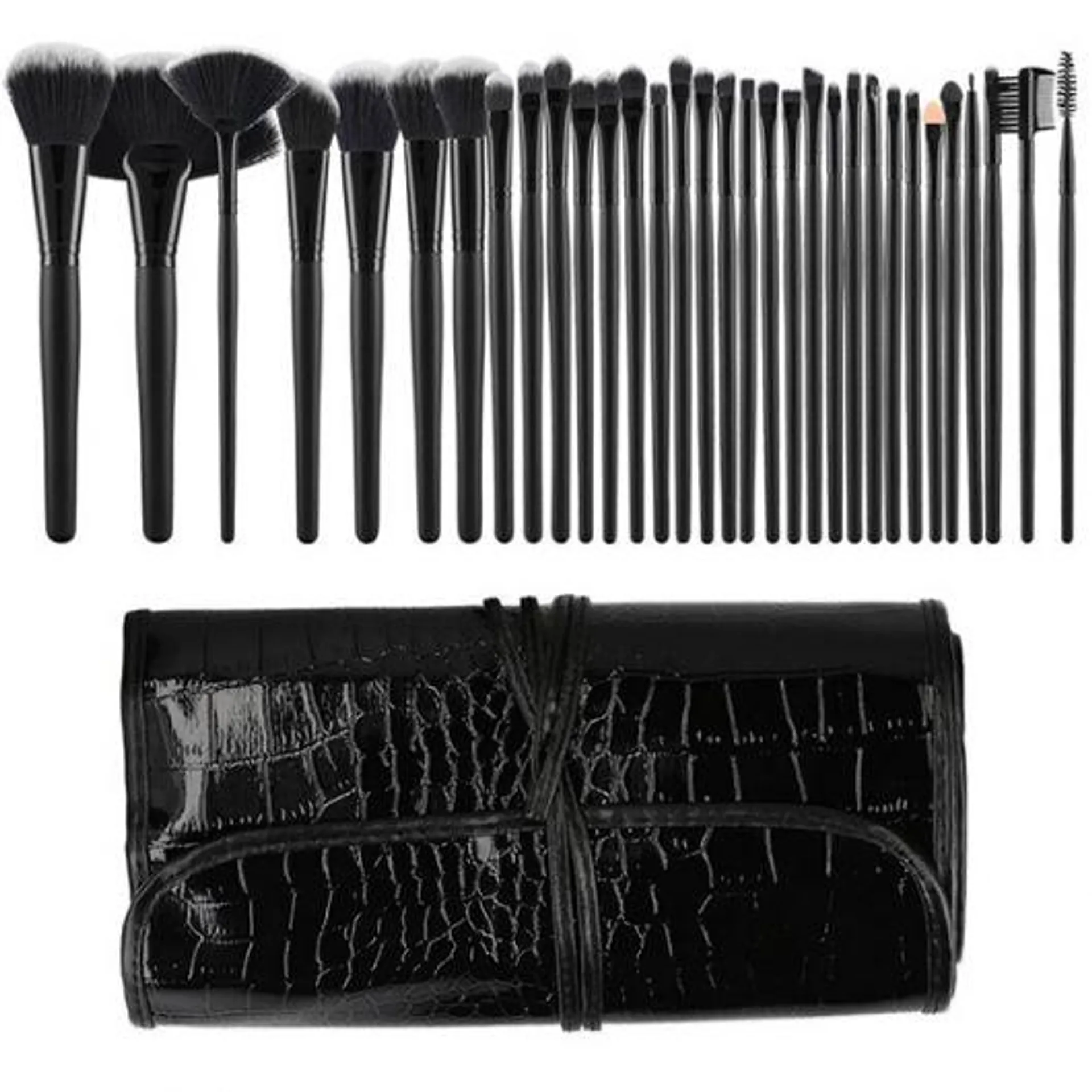 Set 32 pensule Tools4Beauty negru cu husa