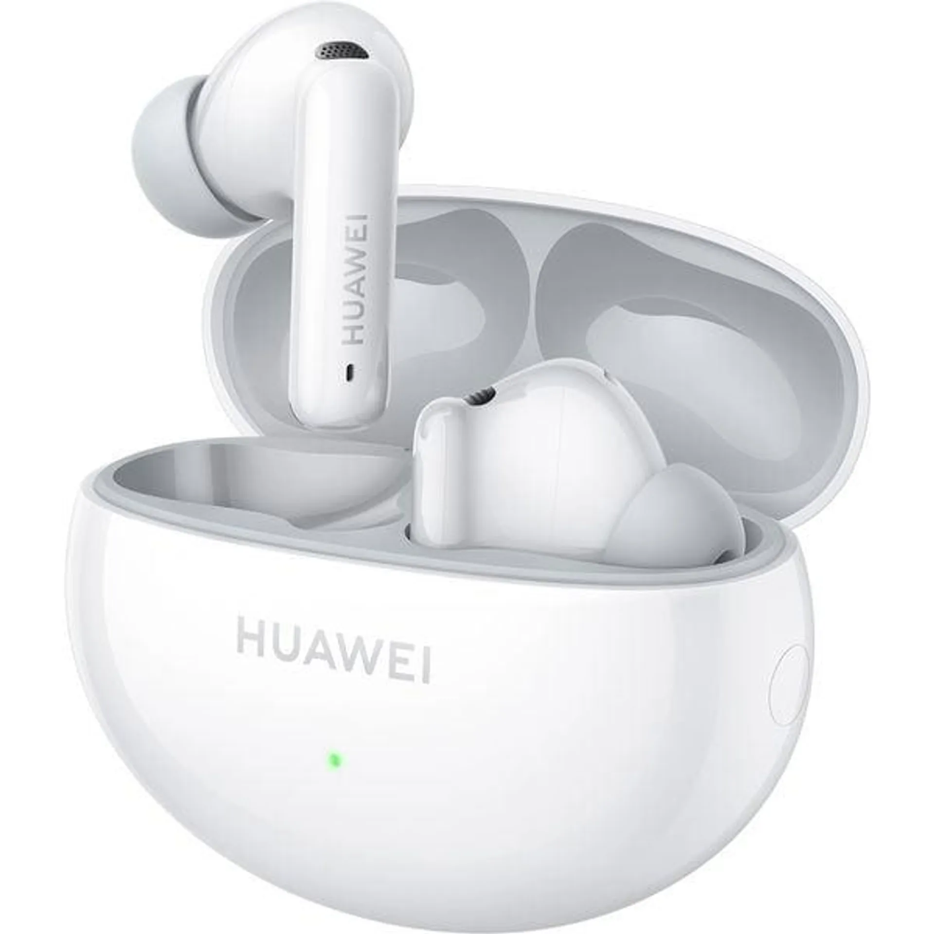 Casti HUAWEI FreeBuds 6i, True wireless, Bluetooth, In-ear, Microfon, Noise Cancelling, White