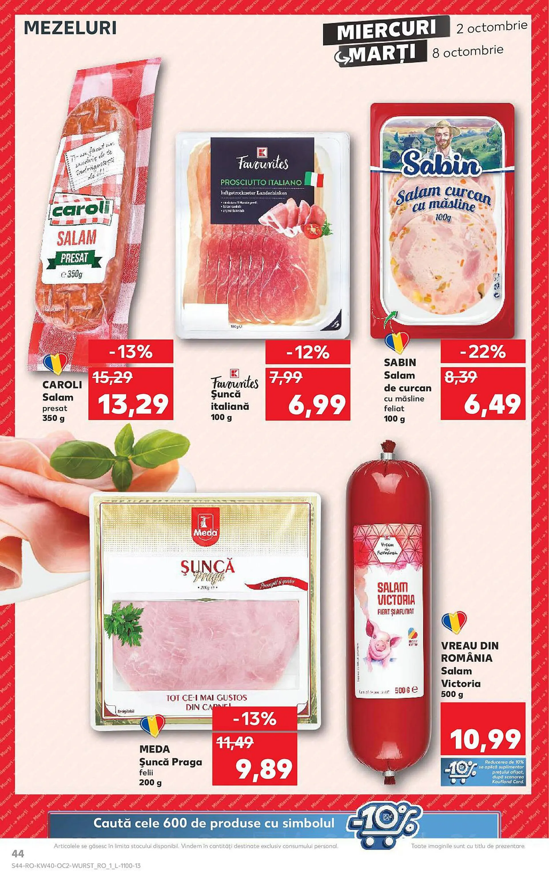 Catalog Catalog Kaufland de la 2 octombrie până la 8 octombrie 2024 - Revista Pagina 44