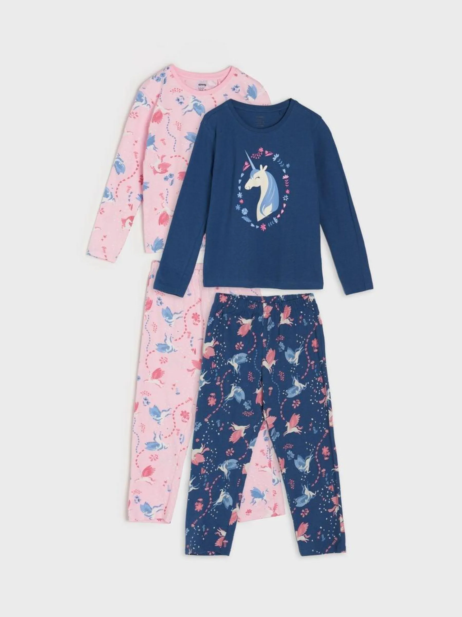 Pijama din două piese 2 pack