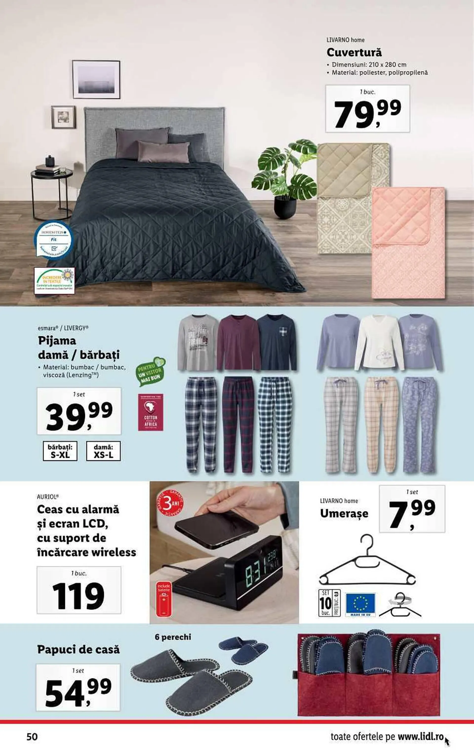 Catalog Lidl catalog de la 11 septembrie până la 17 septembrie 2023 - Revista Pagina 50