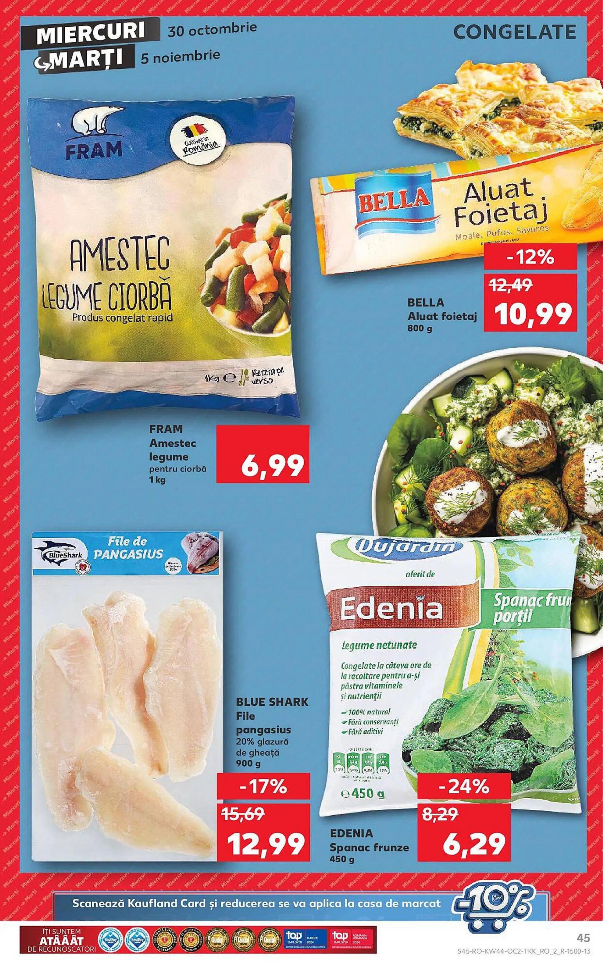 Catalog Catalog Kaufland de la 29 octombrie până la 3 noiembrie 2024 - Revista Pagina 45