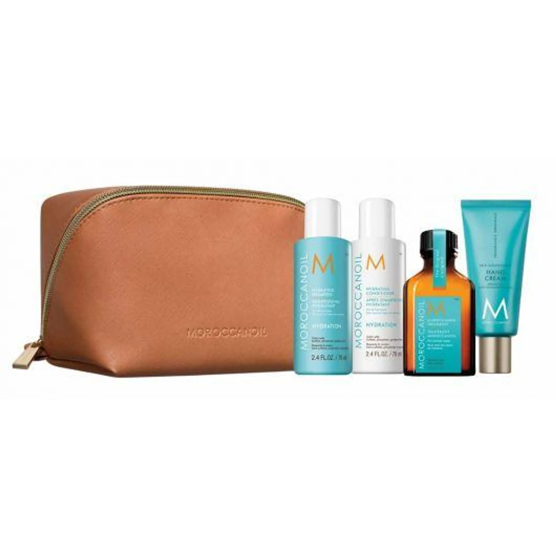 Set Moroccanoil Travel, pentru hidratare, 2x70ml+40ml+25ml