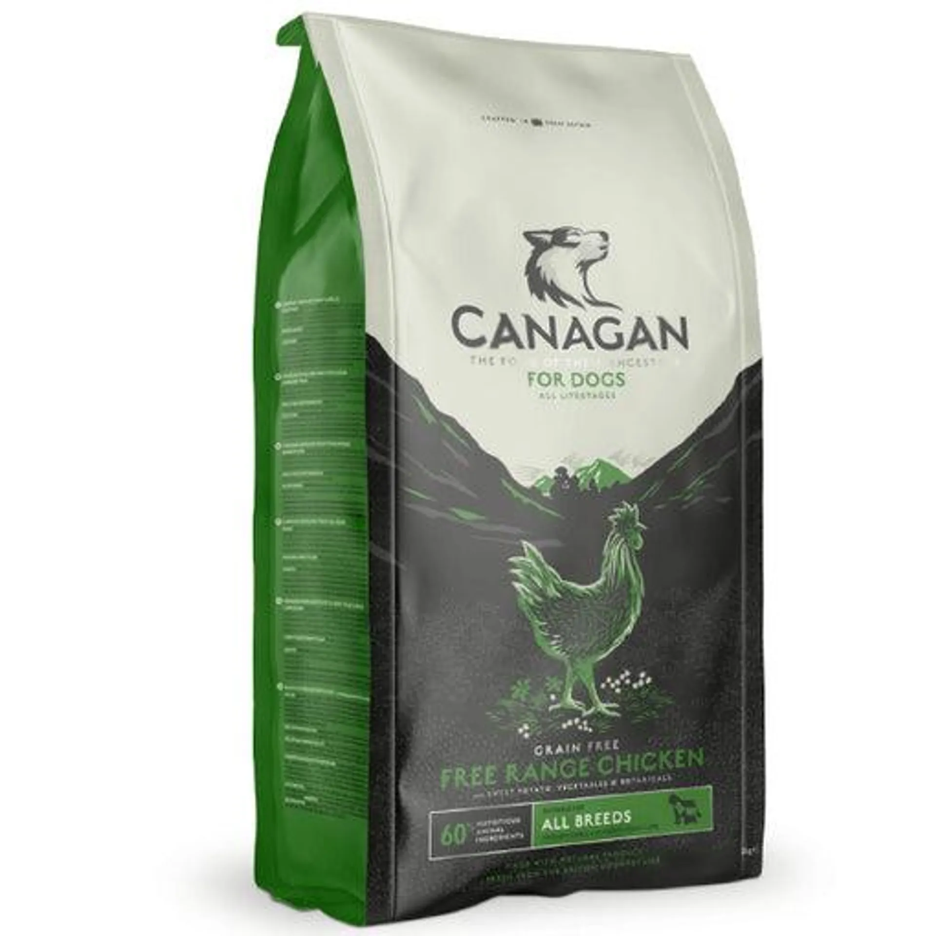 Hrana uscata pentru caini Canagan Grain Free Adult Pui 12kg