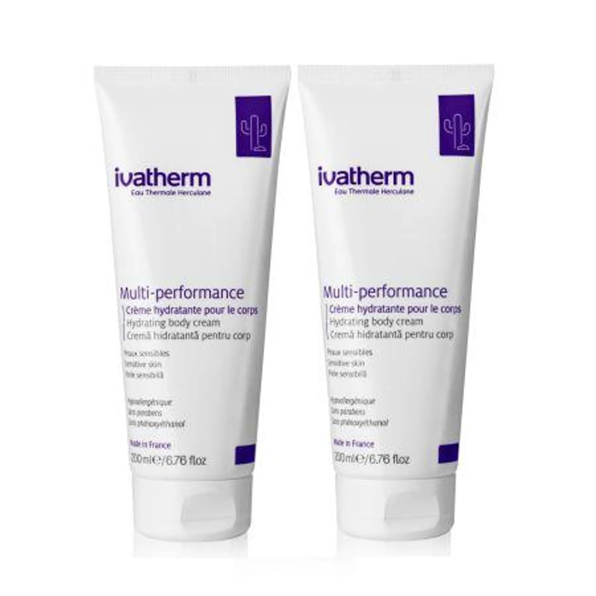 Oferta Pachet, Crema de corp, Multi-Performance, 2x200 ml, Ivatherm