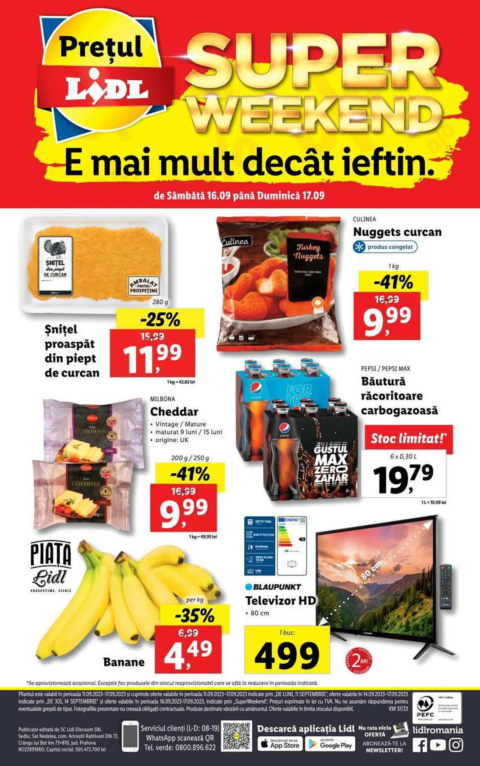 Catalog Lidl catalog de la 11 septembrie până la 17 septembrie 2023 - Revista Pagina 58