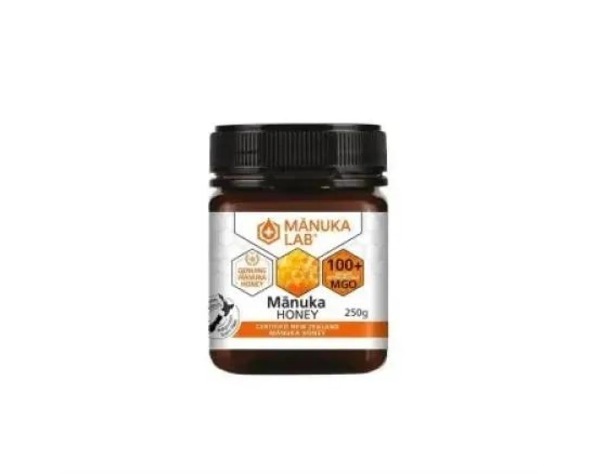 Miere de Manuka MANUKA LAB, MGO 100+ Noua Zeelanda, 250 g, naturala