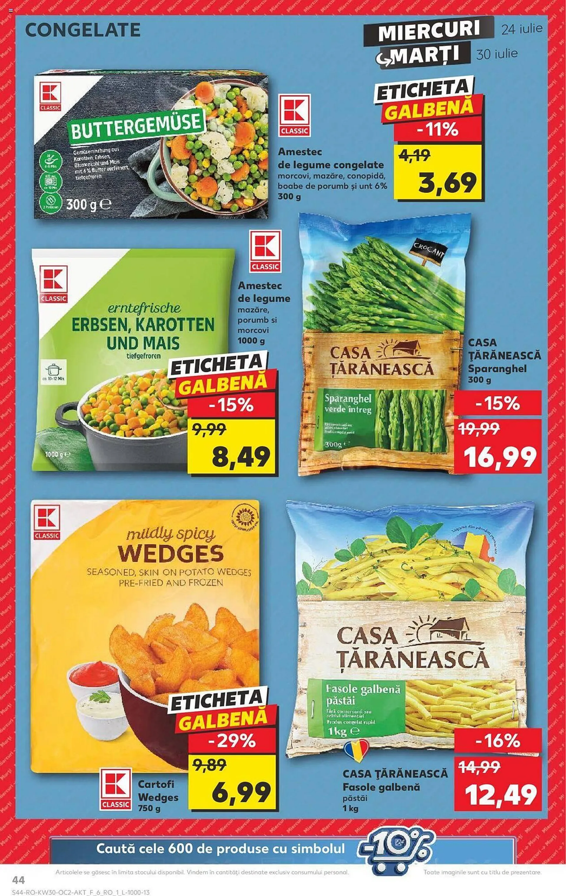 Catalog Kaufland catalog de la 24 iulie până la 30 iulie 2024 - Revista Pagina 44