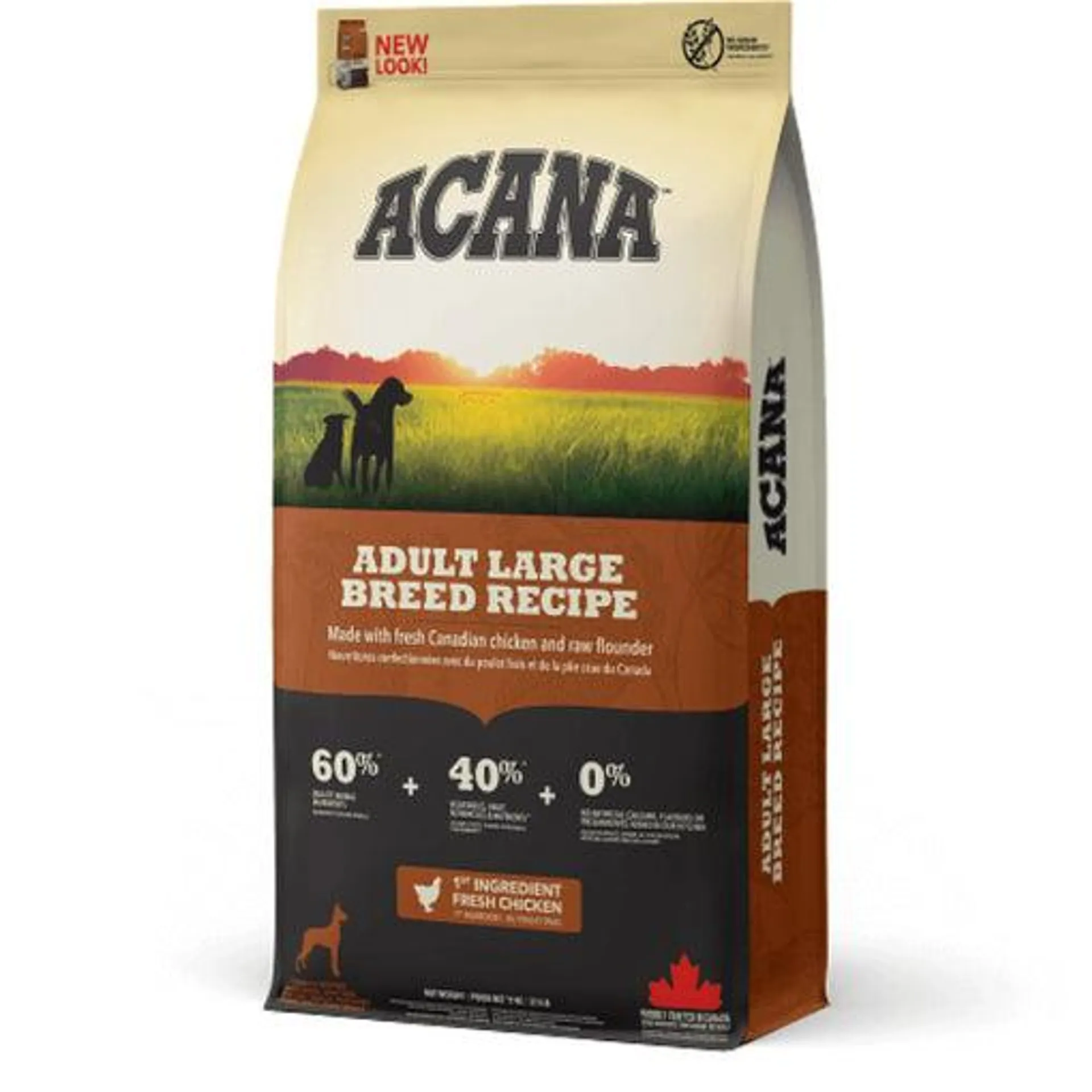 Hrana uscata pentru caini Acana Heritage Adult Large Breed 17 kg